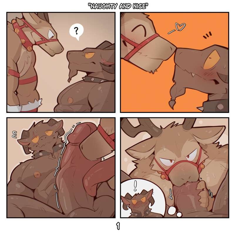 [Wolfanine] “Naughty and Nice” 1