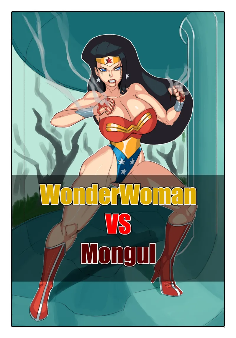 Wonder Woman Vs Mongul 1