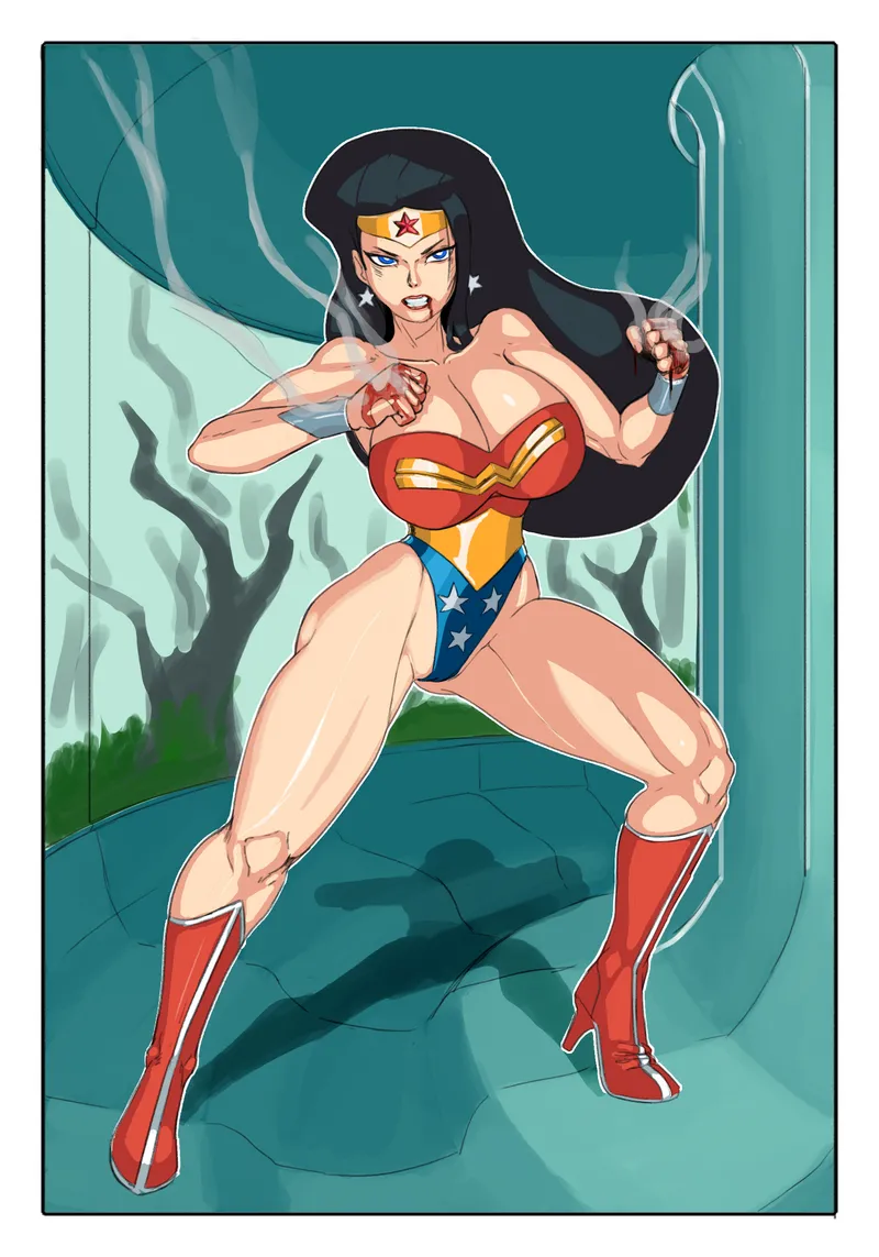 Wonder Woman Vs Mongul 5