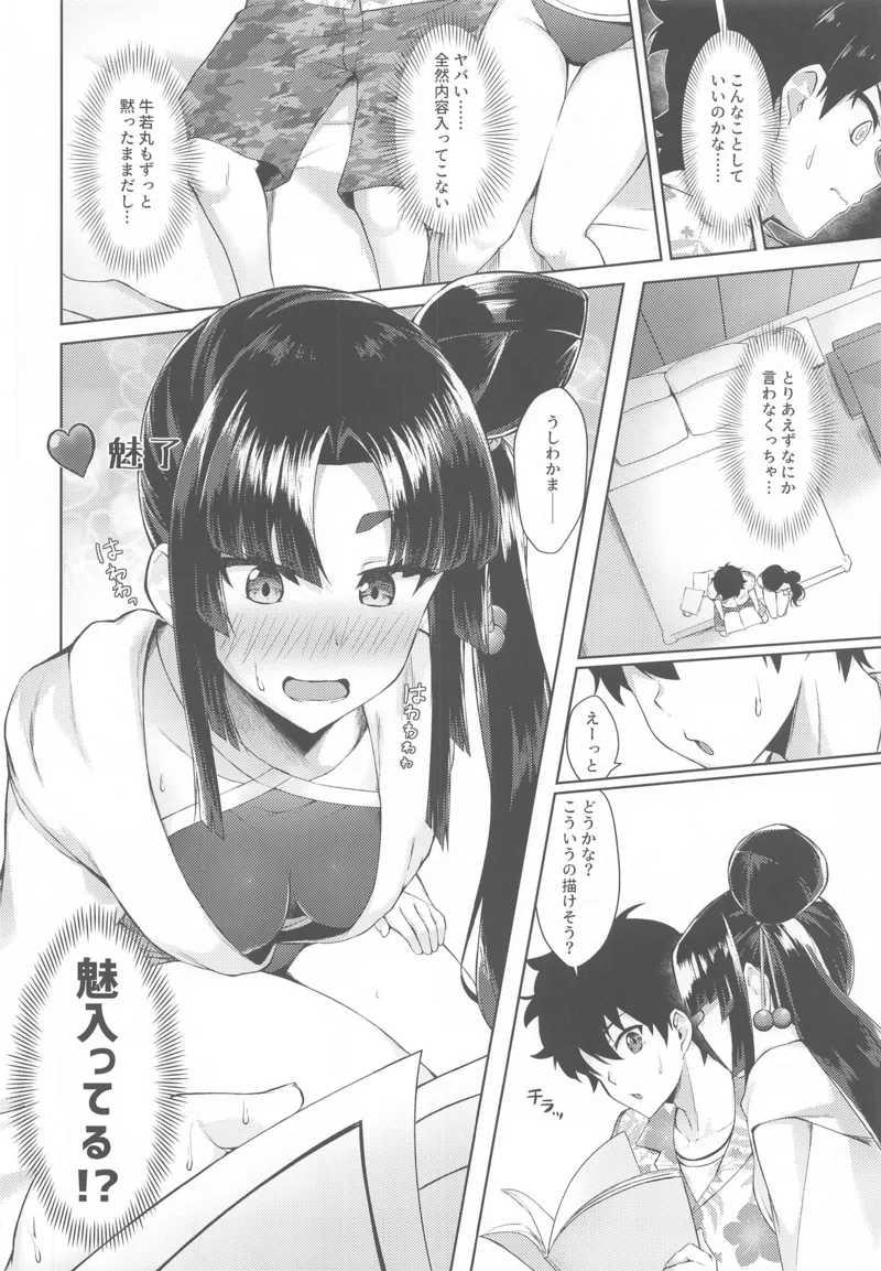 Working On A Draft With Ushiwakamaru 5