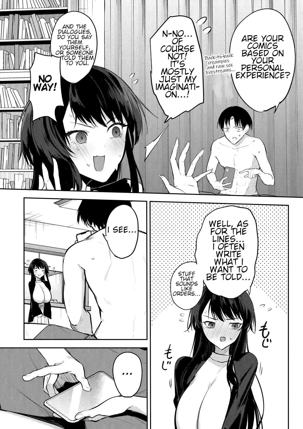 Would You Like to Be a model for an Erotic Manga? 11