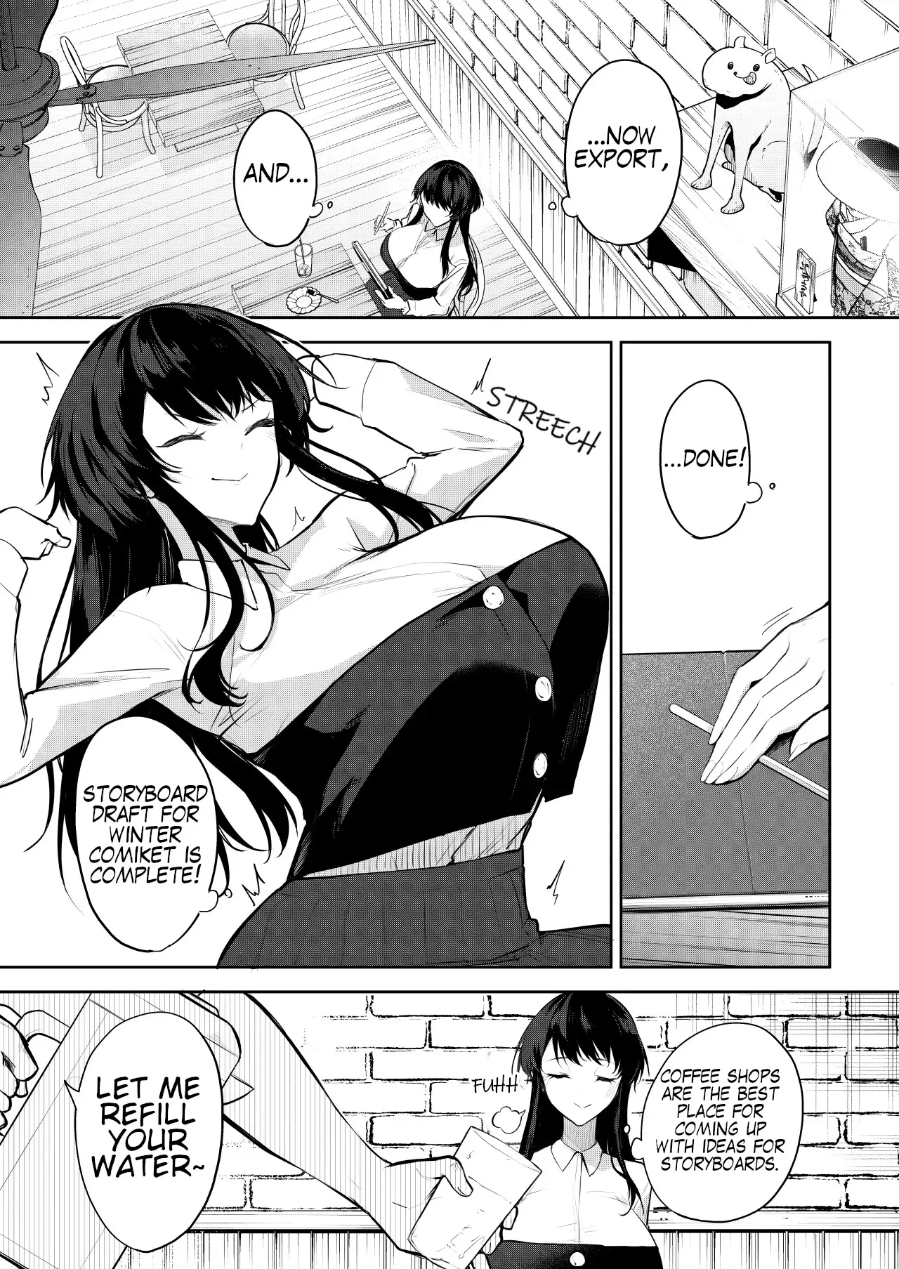 Would You Like to Be a model for an Erotic Manga? 4