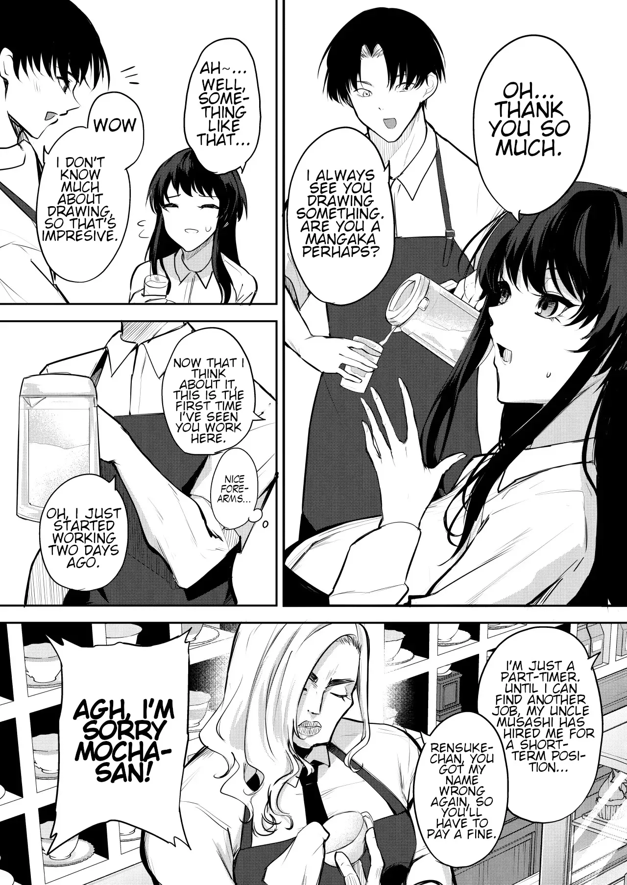 Would You Like to Be a model for an Erotic Manga? 5