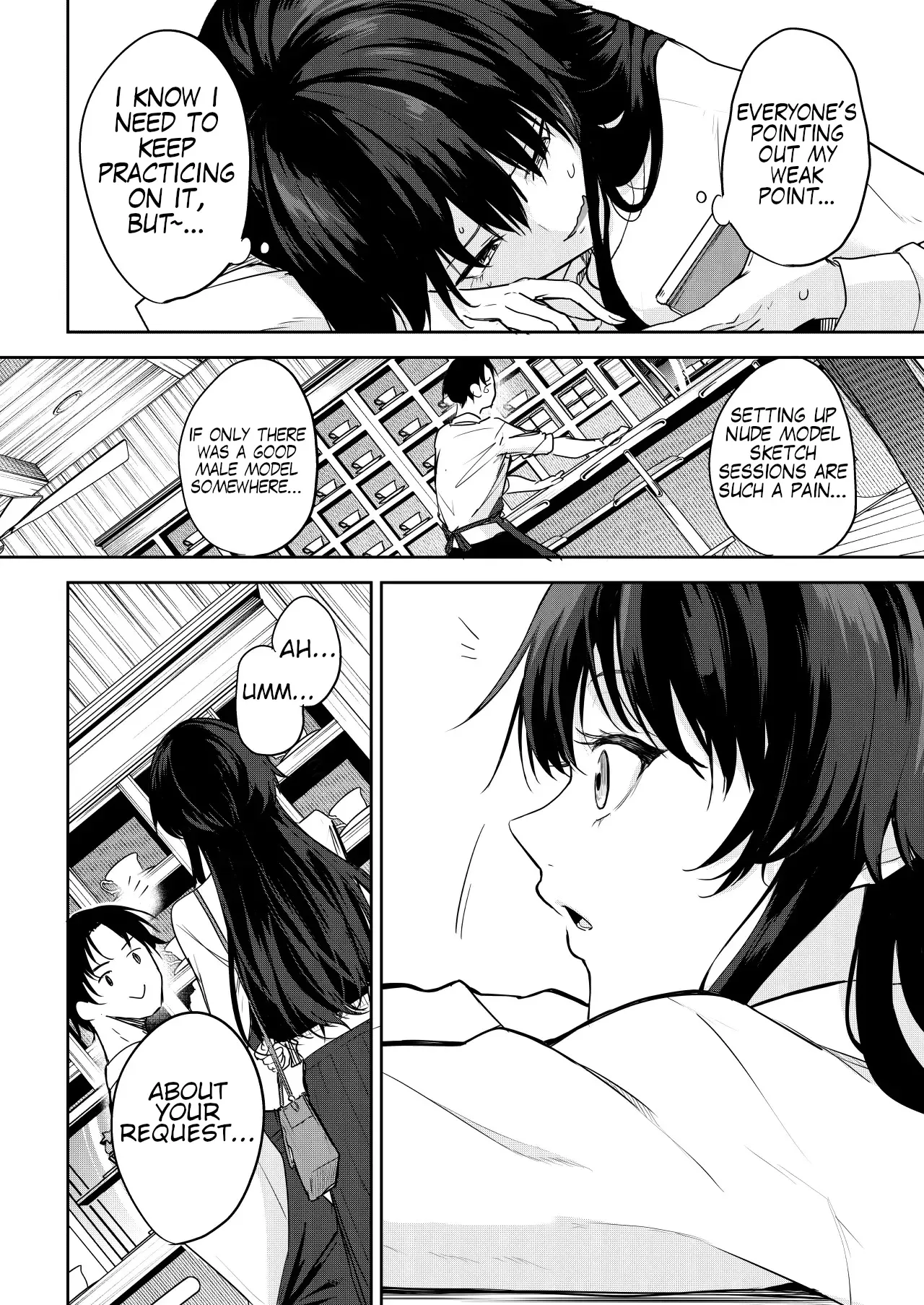 Would You Like to Be a model for an Erotic Manga? 7
