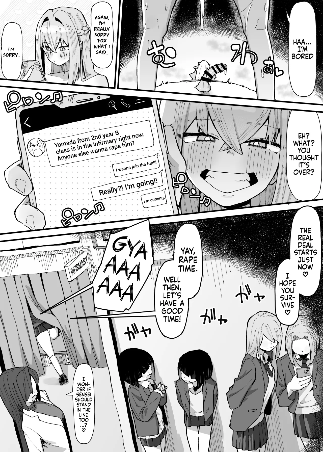 Yancha-kun to Kurasu no Dekai Onnanoko ♡ 7