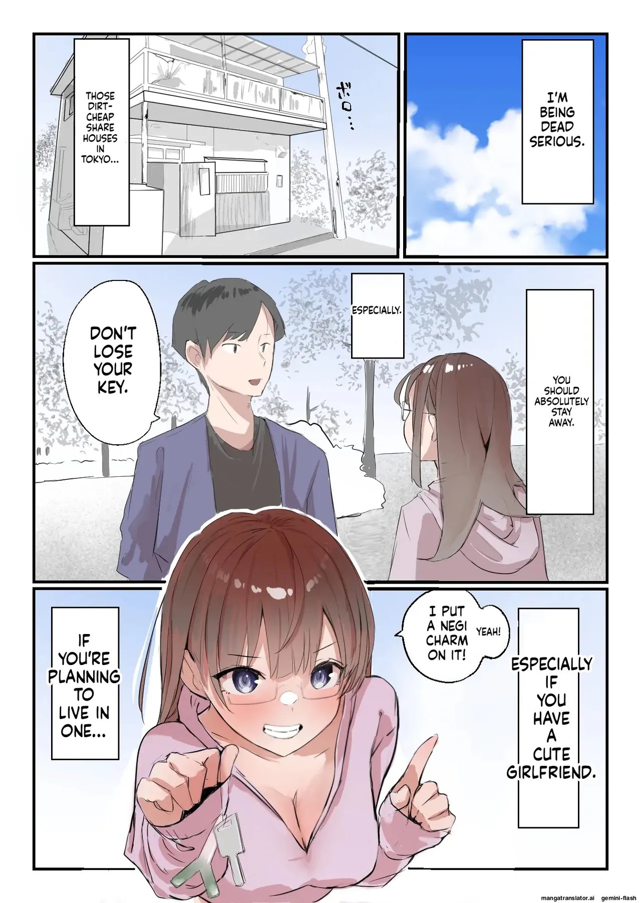 Yasui Share House de Kanojo ga Nerawareru Hanashi 2