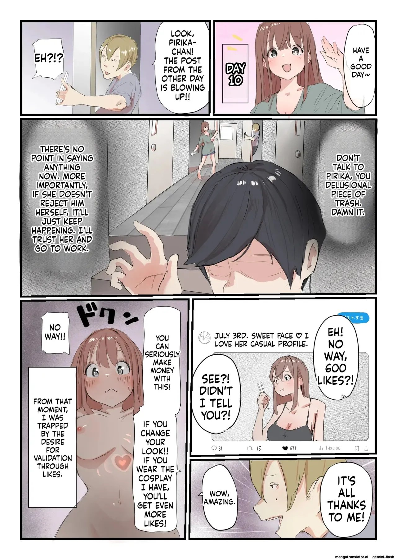 Yasui Share House de Kanojo ga Nerawareru Hanashi 12