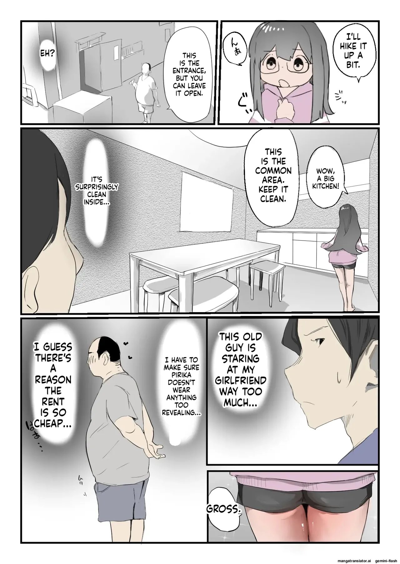 Yasui Share House de Kanojo ga Nerawareru Hanashi 5