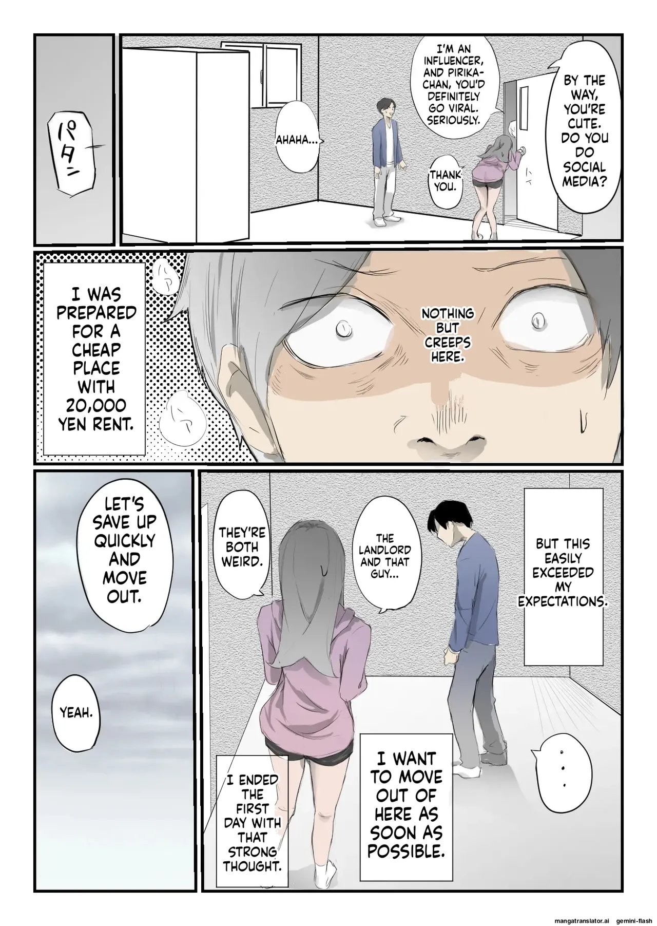 Yasui Share House de Kanojo ga Nerawareru Hanashi 8
