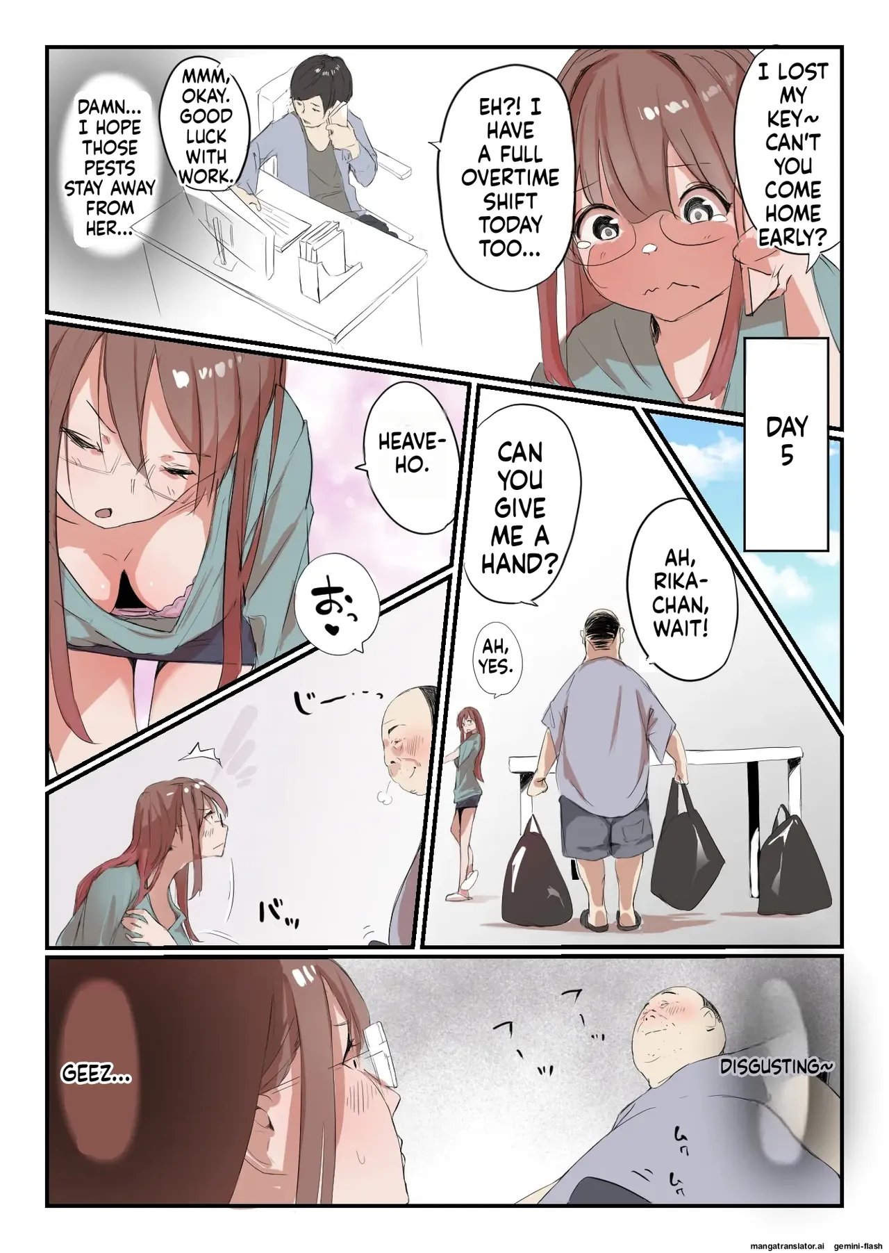 Yasui Share House de Kanojo ga Nerawareru Hanashi 10