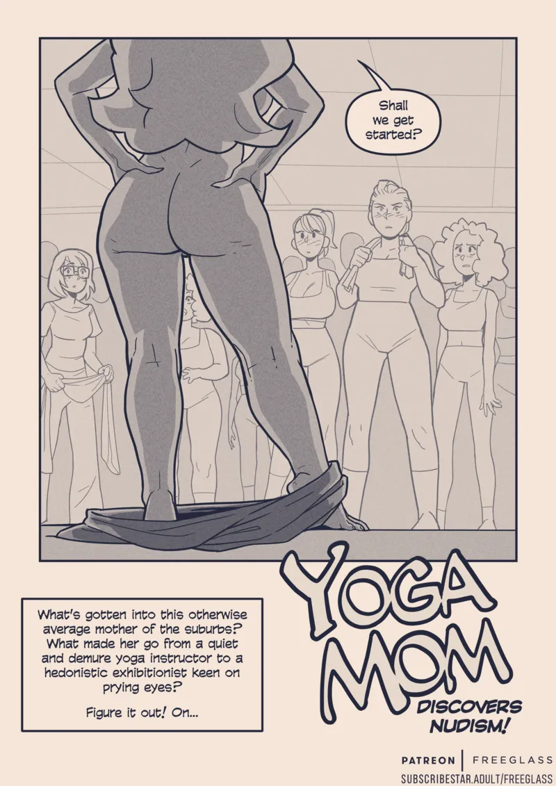 Yoga Mom Discovers Nudism! 1 4