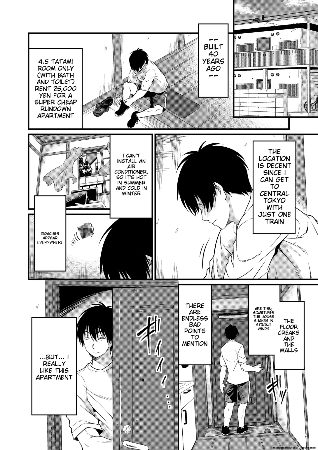 Yojouhan Ikken Apart de Komochi Dosukebe Rinjin to Asedaku Noukou na Otsukiai 4