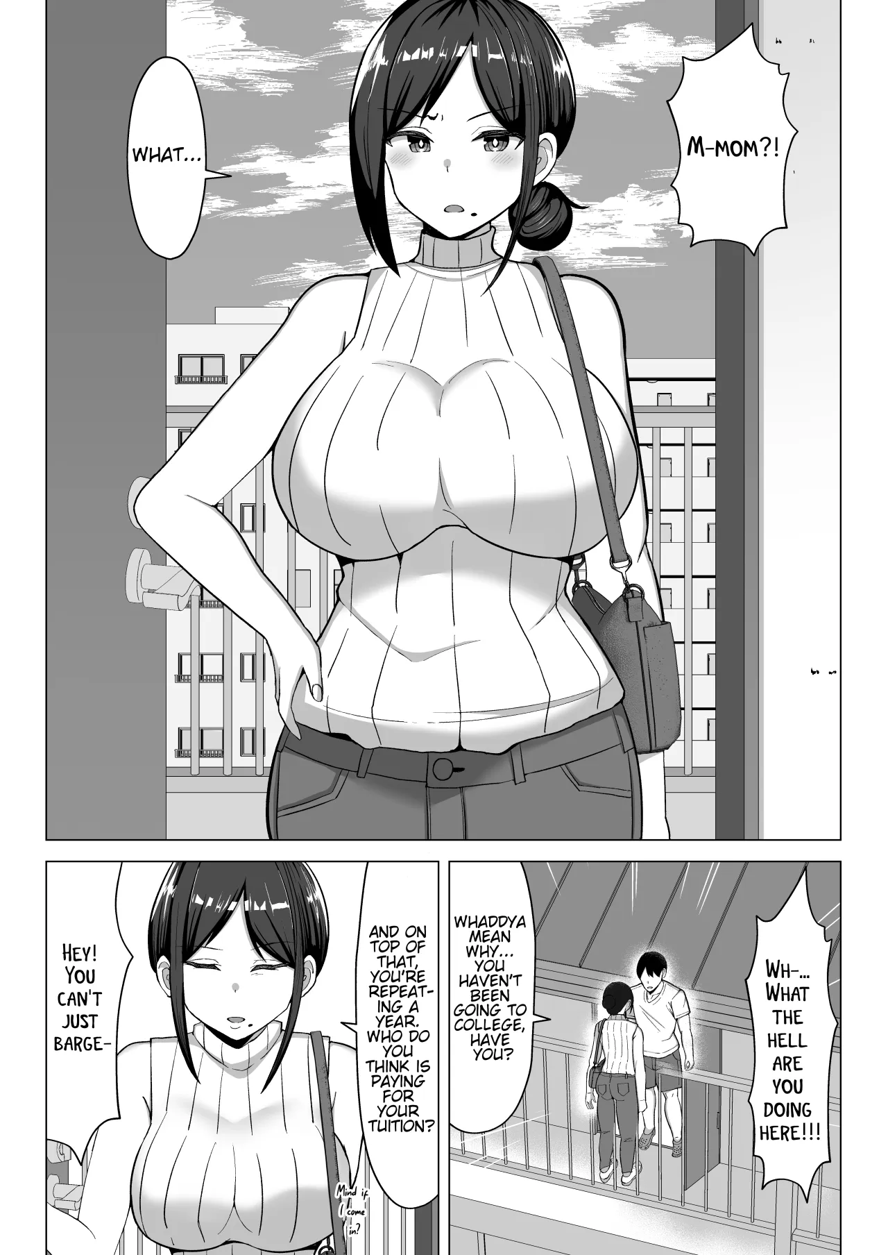 Yojouhan no Ore no Heya de Kaa-chan to Sumu Koto ni Natta Hanashi 1 3