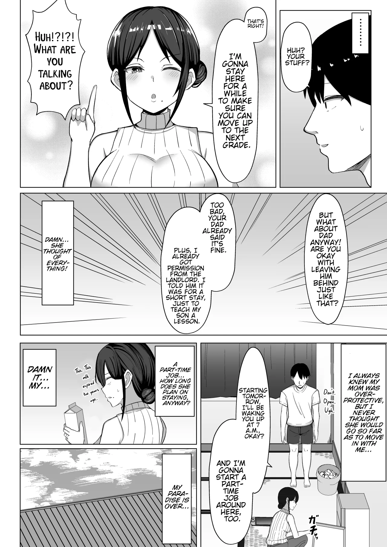 Yojouhan no Ore no Heya de Kaa-chan to Sumu Koto ni Natta Hanashi 1 5