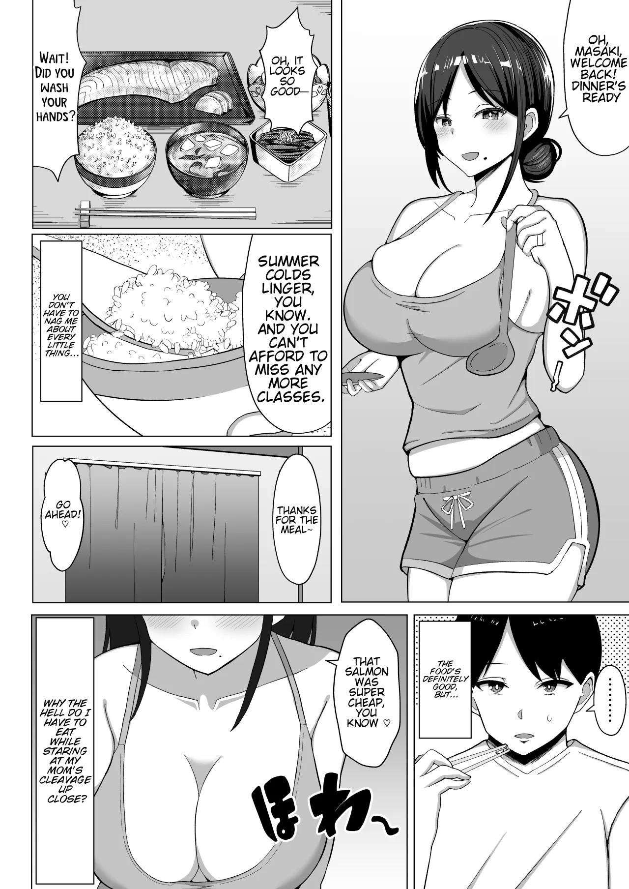 Yojouhan no Ore no Heya de Kaa-chan to Sumu Koto ni Natta Hanashi 1 7