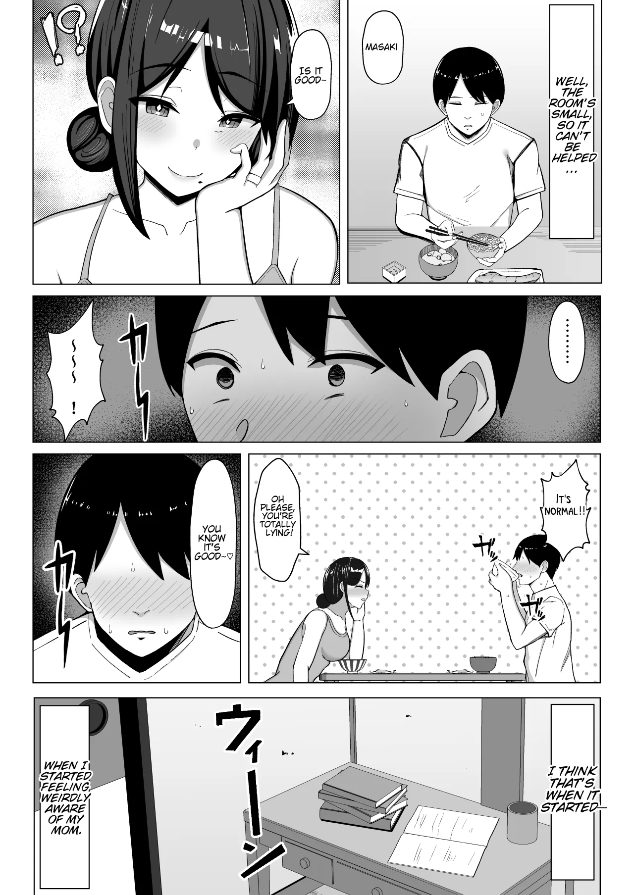 Yojouhan no Ore no Heya de Kaa-chan to Sumu Koto ni Natta Hanashi 1 8