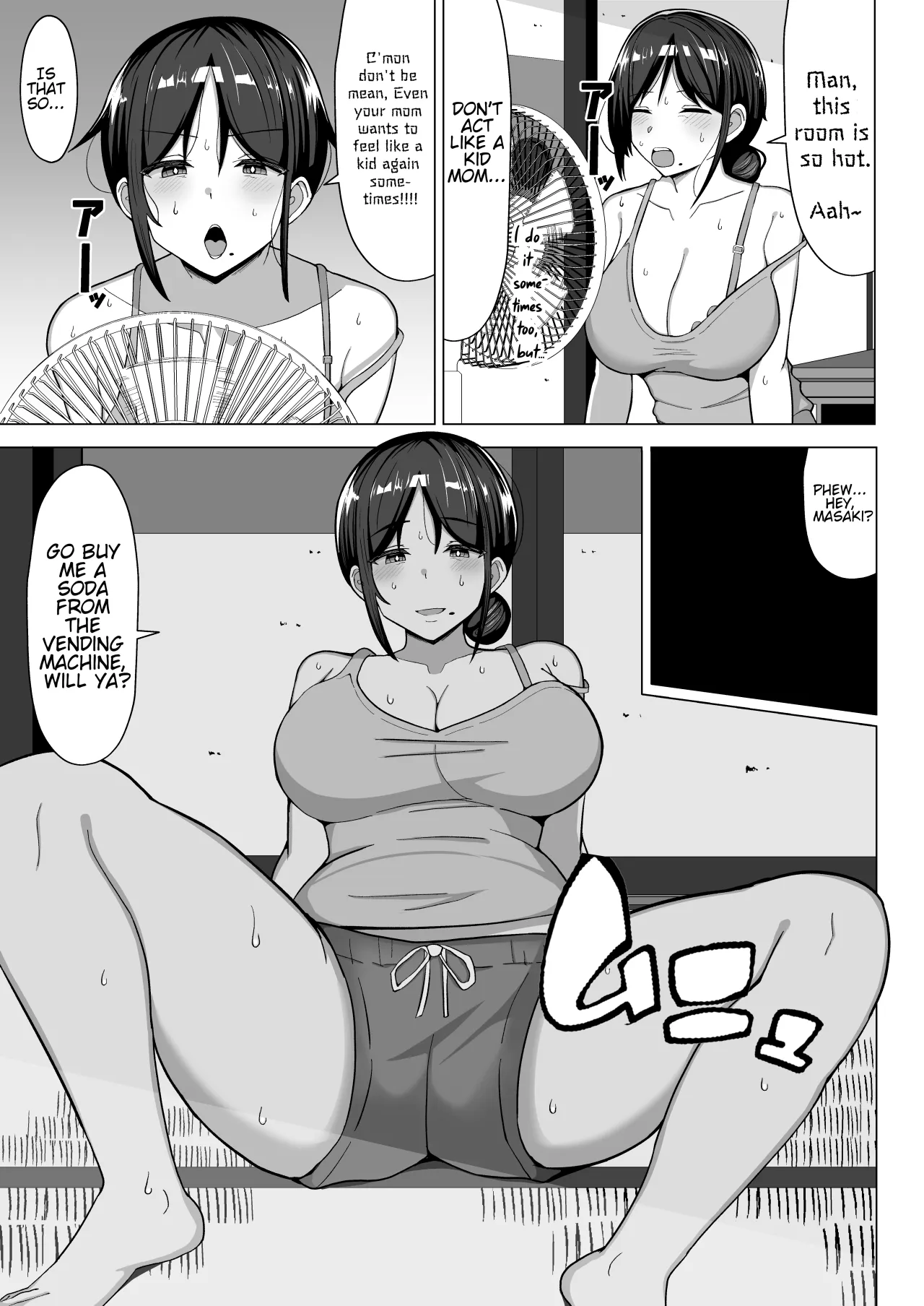Yojouhan no Ore no Heya de Kaa-chan to Sumu Koto ni Natta Hanashi 1 10