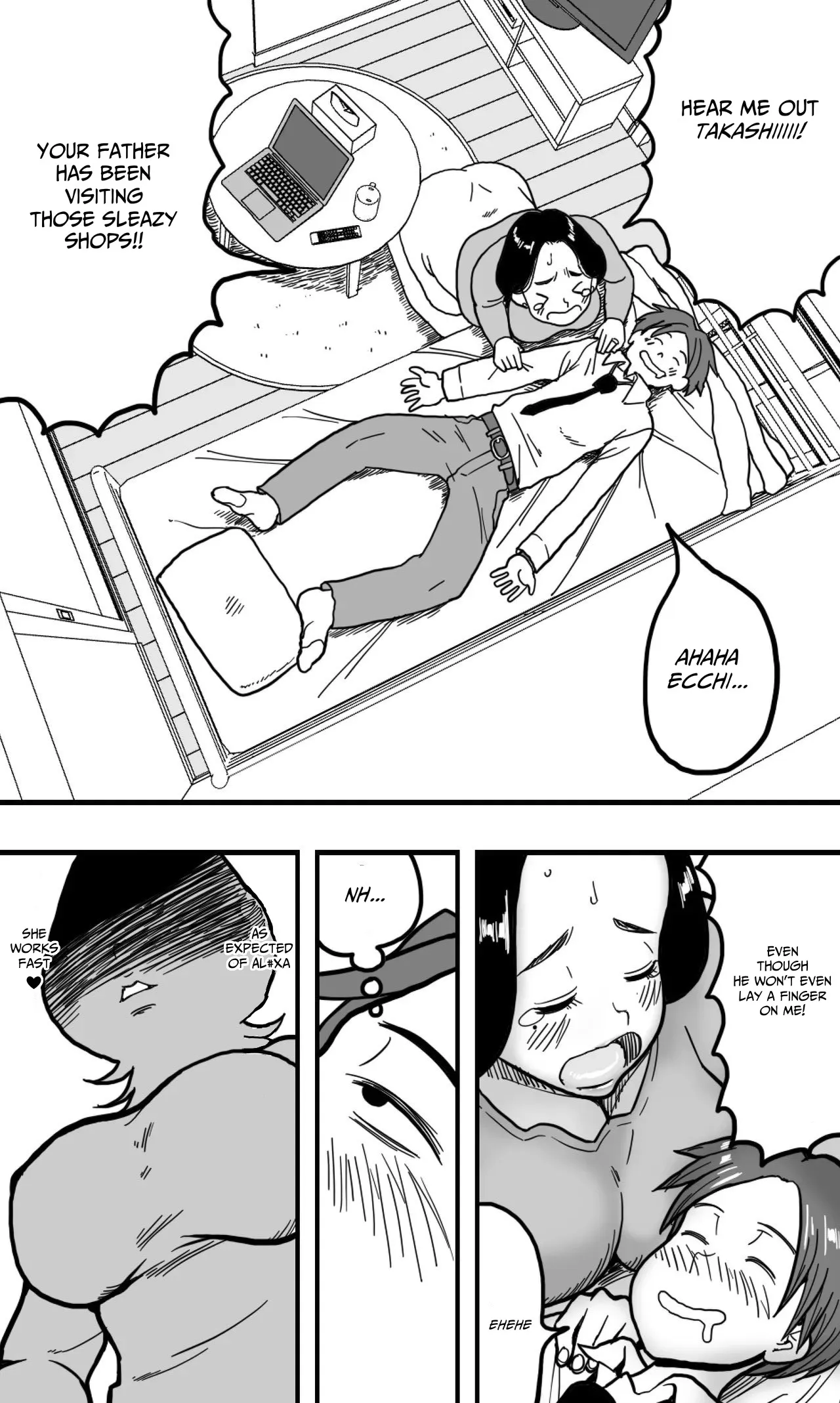 Yopparatta Musuko ga DeliHeal-jou to Machigaete Jitsu no Haha no Bakunyuu o Momishidaita Kekka 5