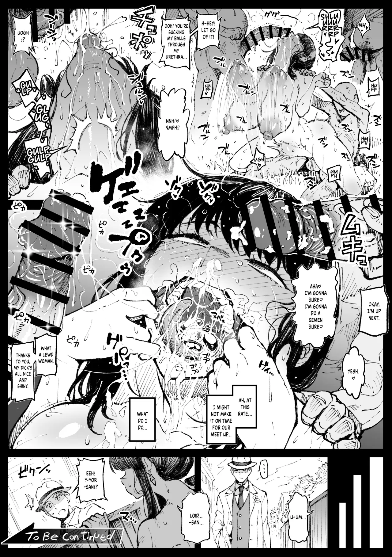 Yor Gets Caught By A Bunch Of Homeless Old Men 5