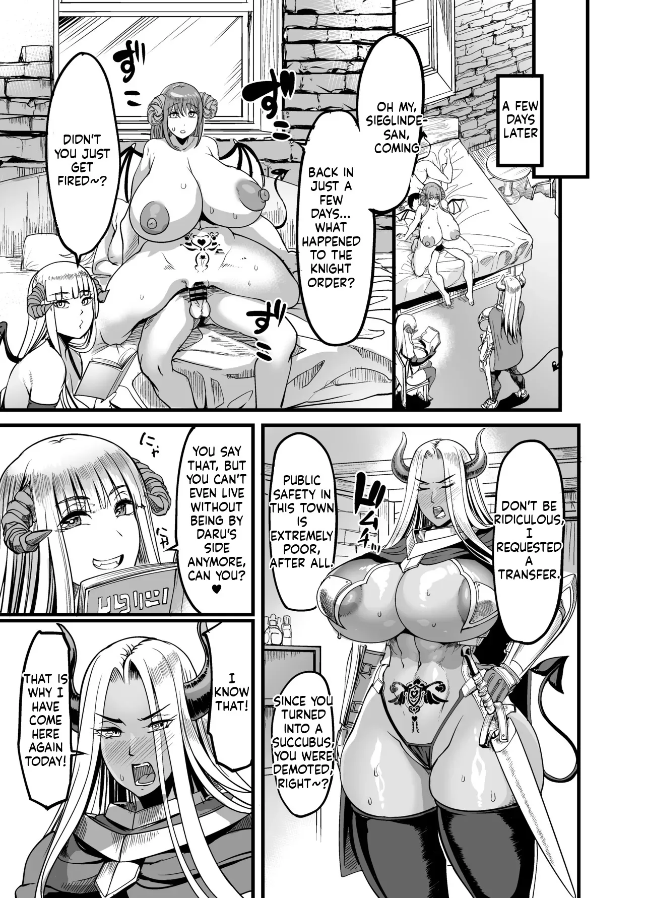 Youkoso Succubus Machi e 5 Onna Kishi Succubus Ka Keikaku 35