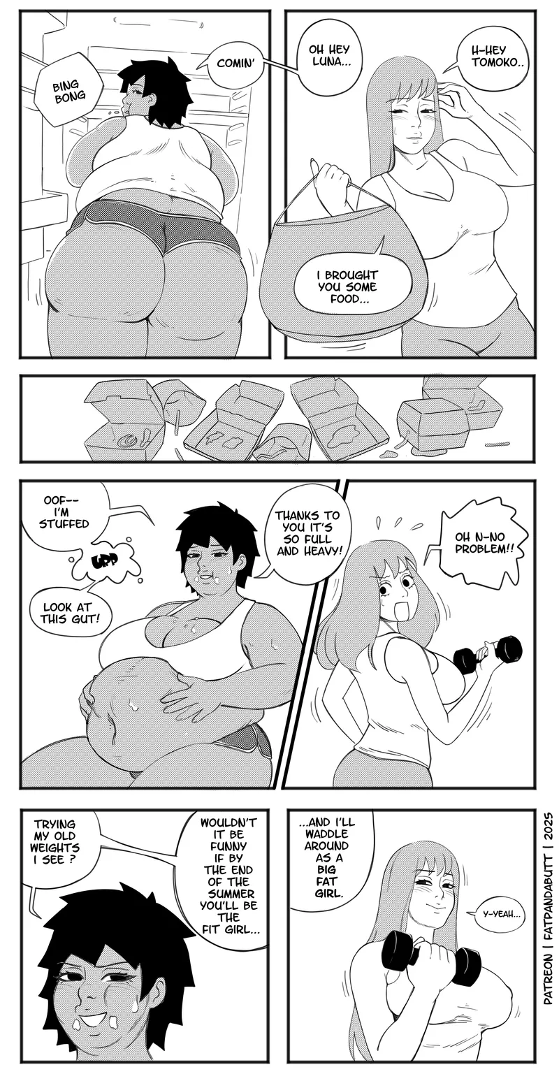 Your Childhood Friend Gets Big And Fat 5