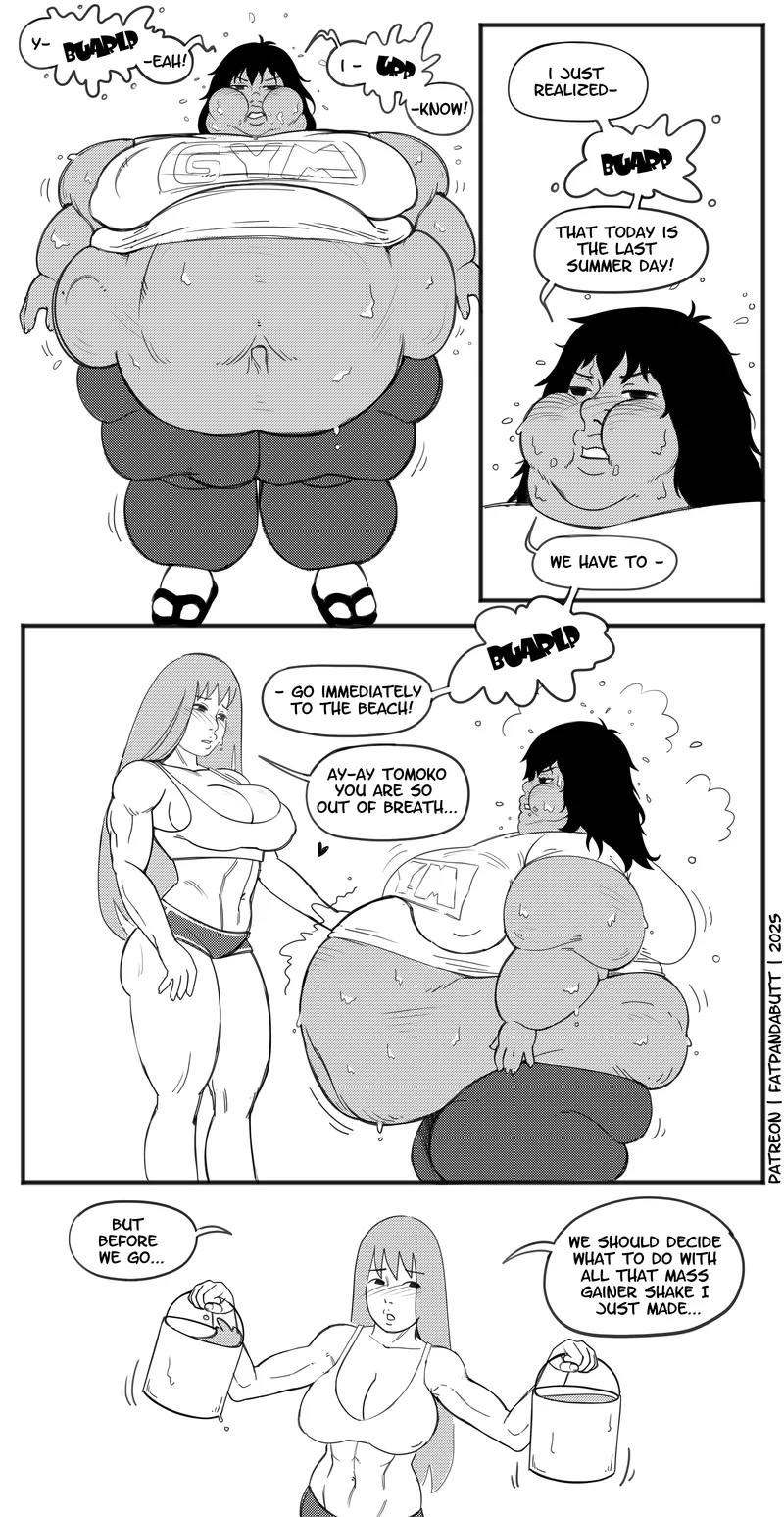 Your Childhood Friend Gets Big And Fat 7