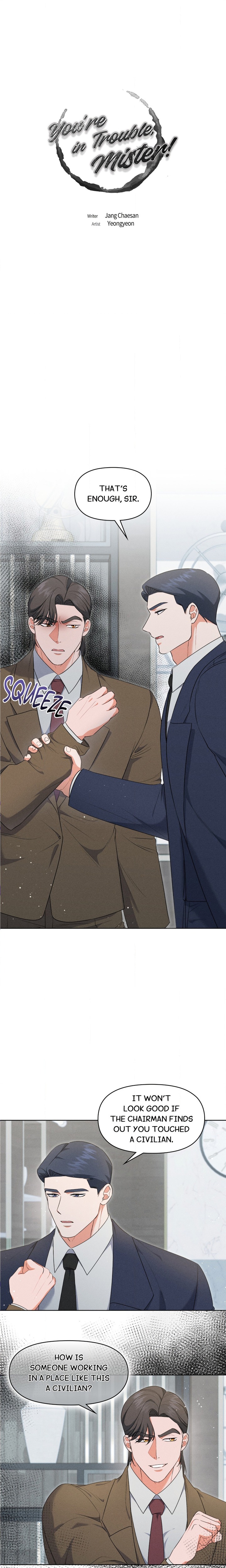 You’re in Trouble, Mister! 1