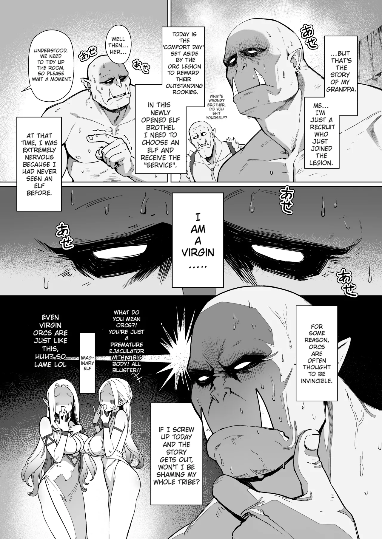 Yousei Shoukan 3-goushitsu Lacey ~Kasshoku Hada Elf o Shimei Shita Dotei Orc~ 1 - Decensored 3