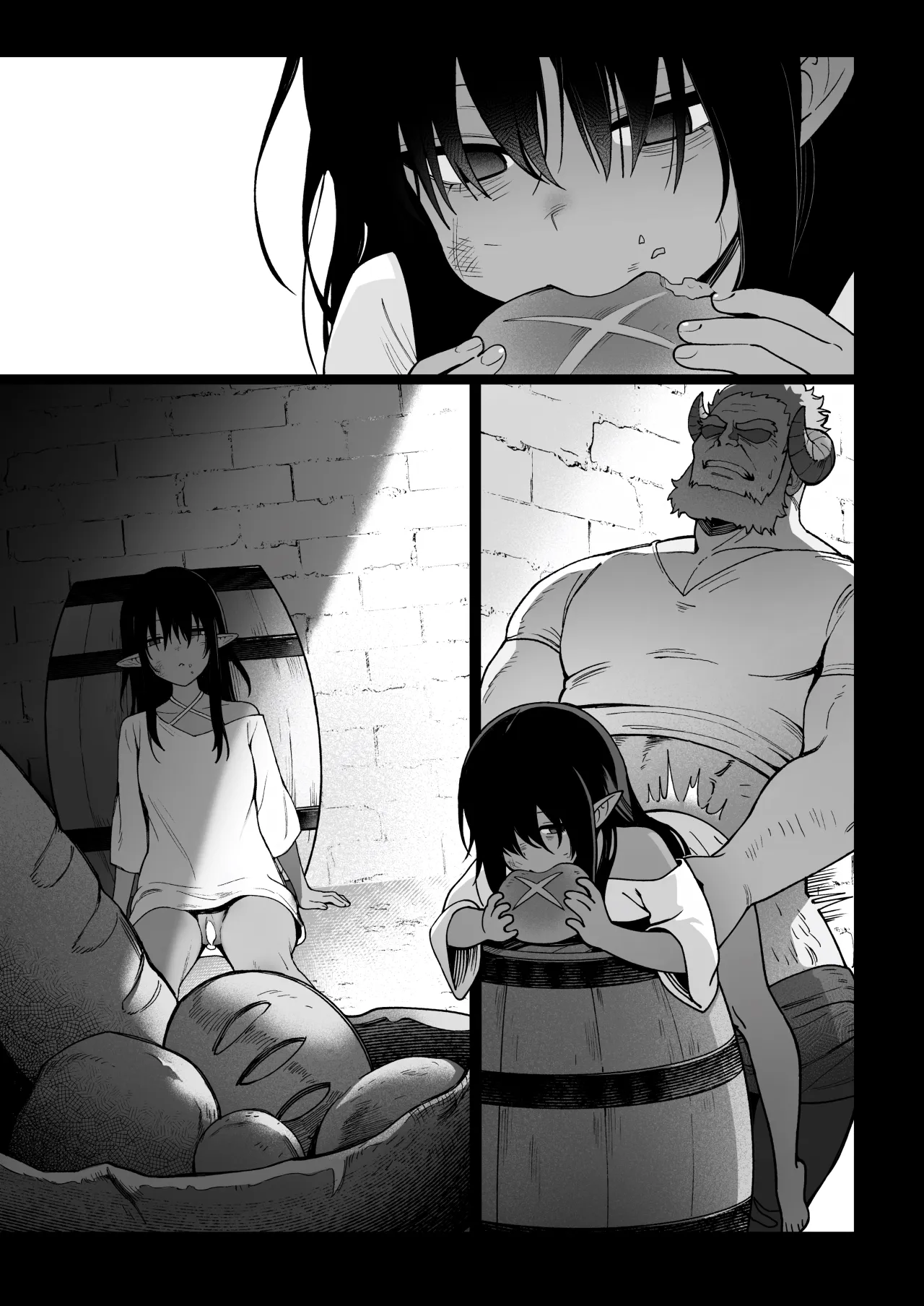 Yousei Shoukan 3-goushitsu Lacey ~Kasshoku Hada Elf o Shimei Shita Dotei Orc~ 1 - Decensored 29