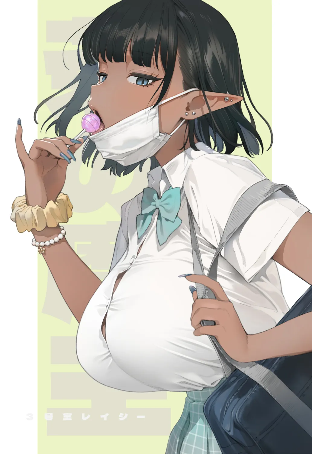 Yousei Shoukan 3-goushitsu Lacey ~Kasshoku Hada Elf o Shimei Shita Dotei Orc~ 1 - Decensored 57