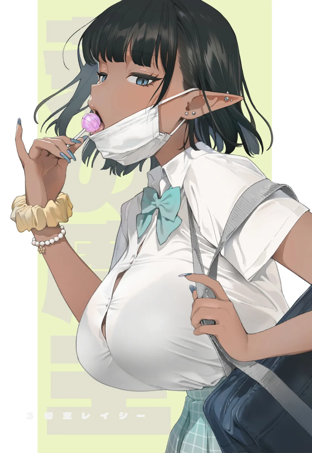 Yousei Shoukan 3-goushitsu Lacey ~Kasshoku Hada Elf o Shimei Shita Dotei Orc~ 1 - Decensored 58