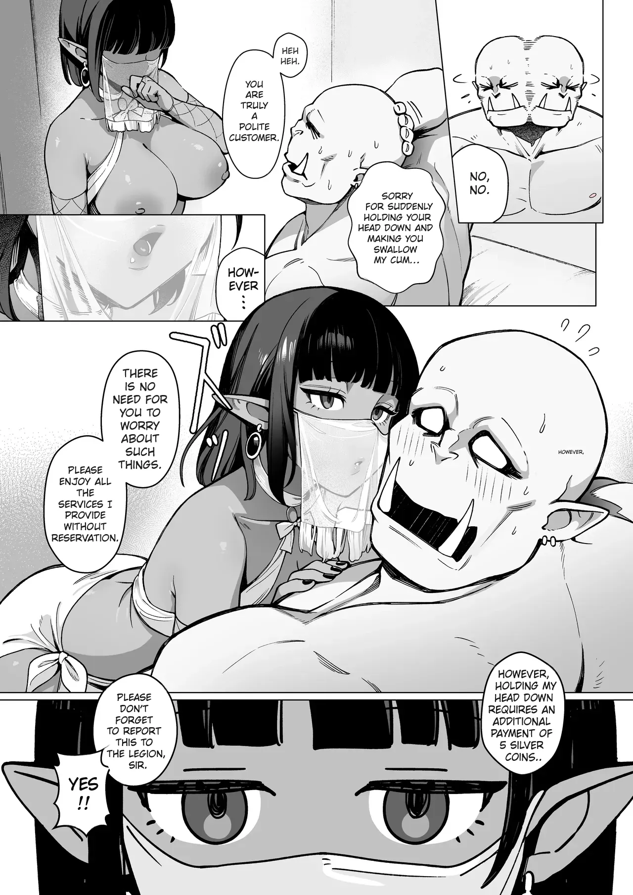 Yousei Shoukan 3-goushitsu Lacey ~Kasshoku Hada Elf o Shimei Shita Dotei Orc~ 1 15