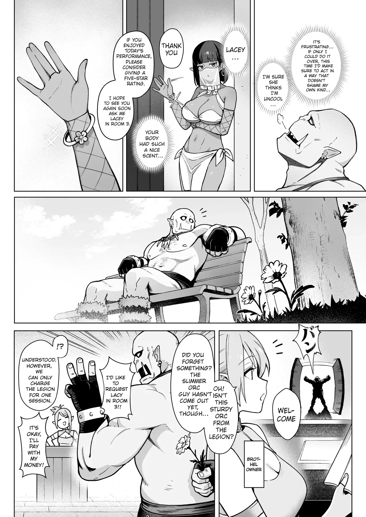 Yousei Shoukan 3-goushitsu Lacey ~Kasshoku Hada Elf o Shimei Shita Dotei Orc~ 1 25