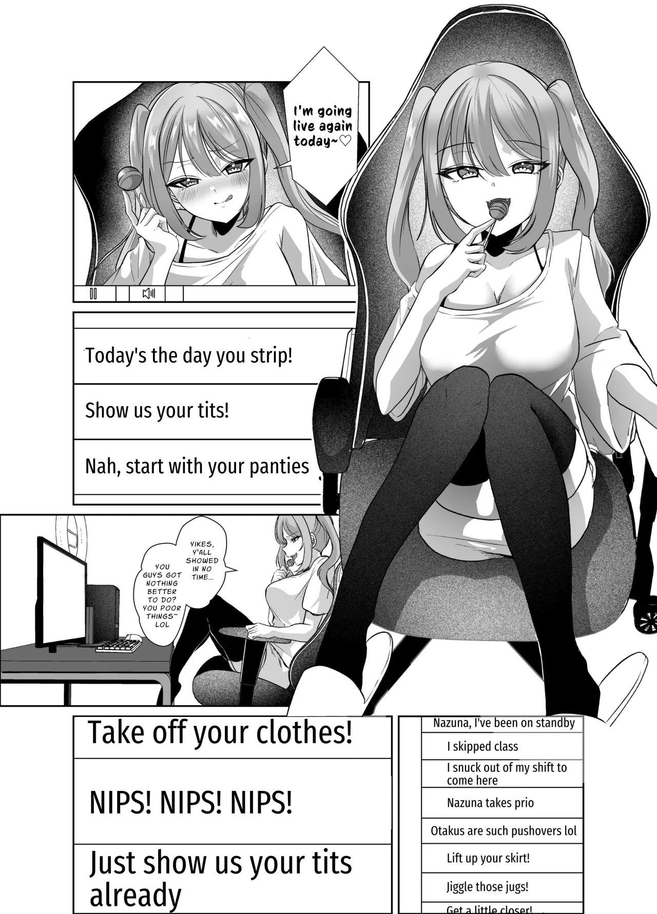 Yowa Yowa Otaku-kun ga Nazuna no Oppai Mireru Wake Nai Jyan w 3