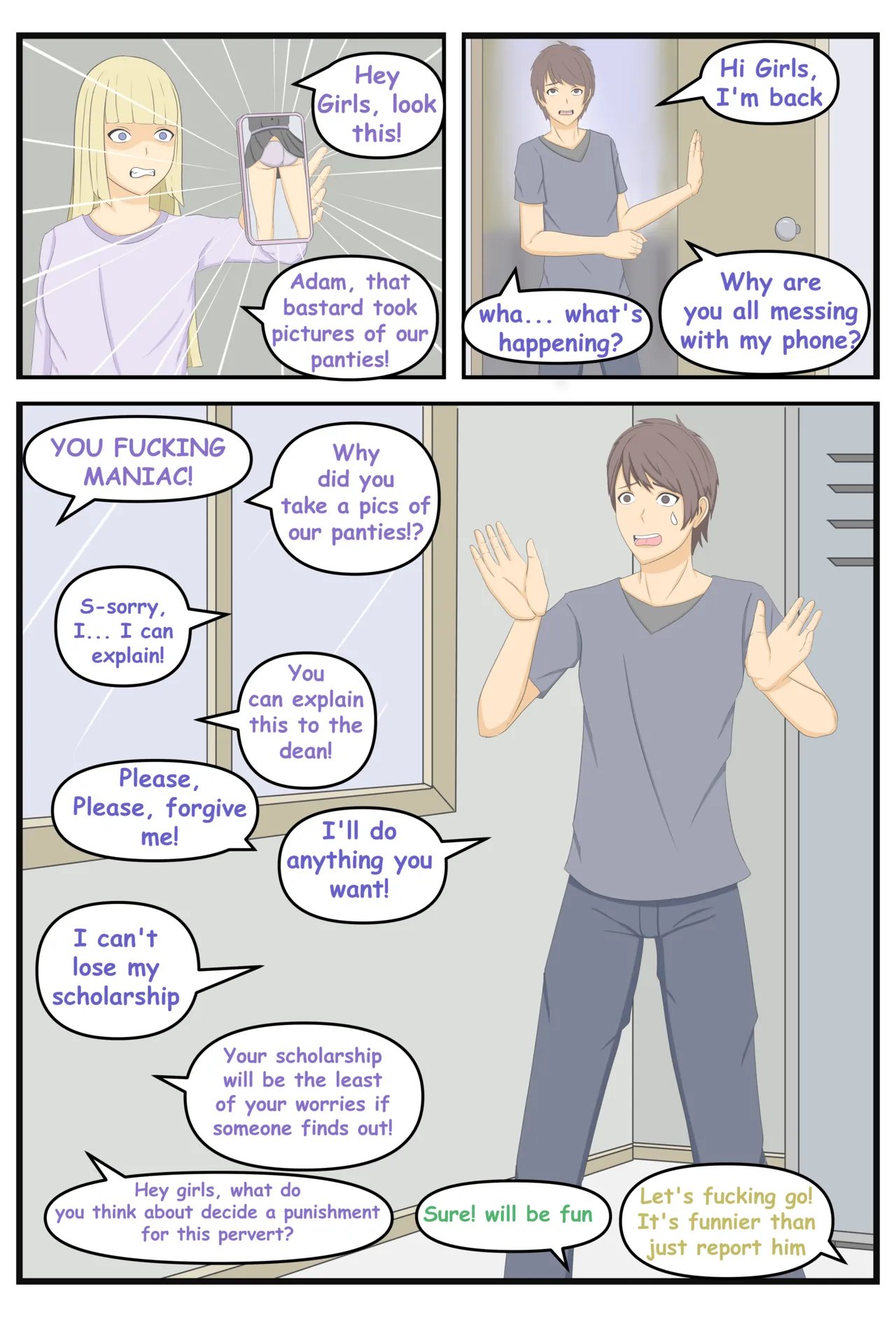 [Yuki-chan1156 ] Literature club trouble​ 1