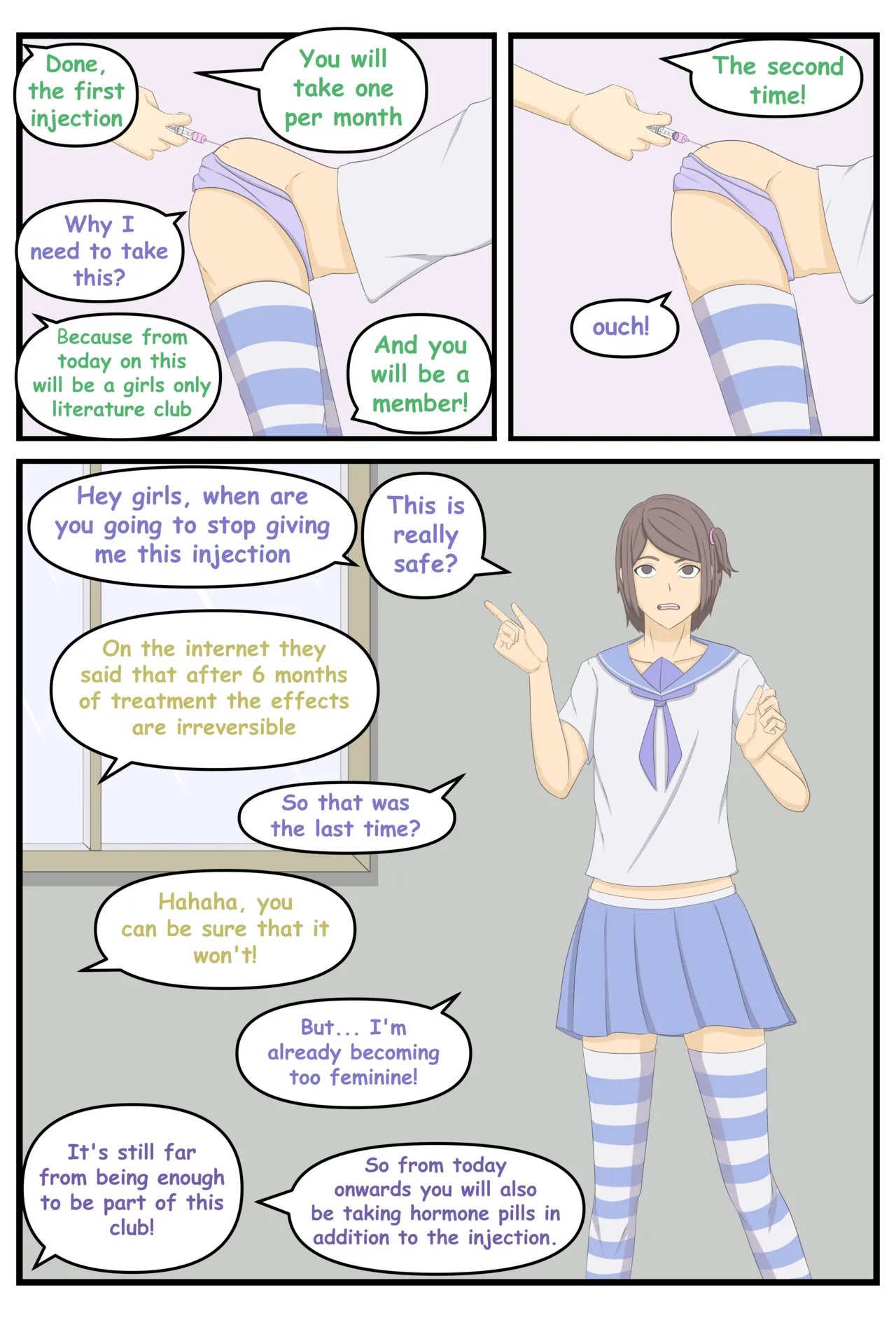 [Yuki-chan1156 ] Literature club trouble​ 3