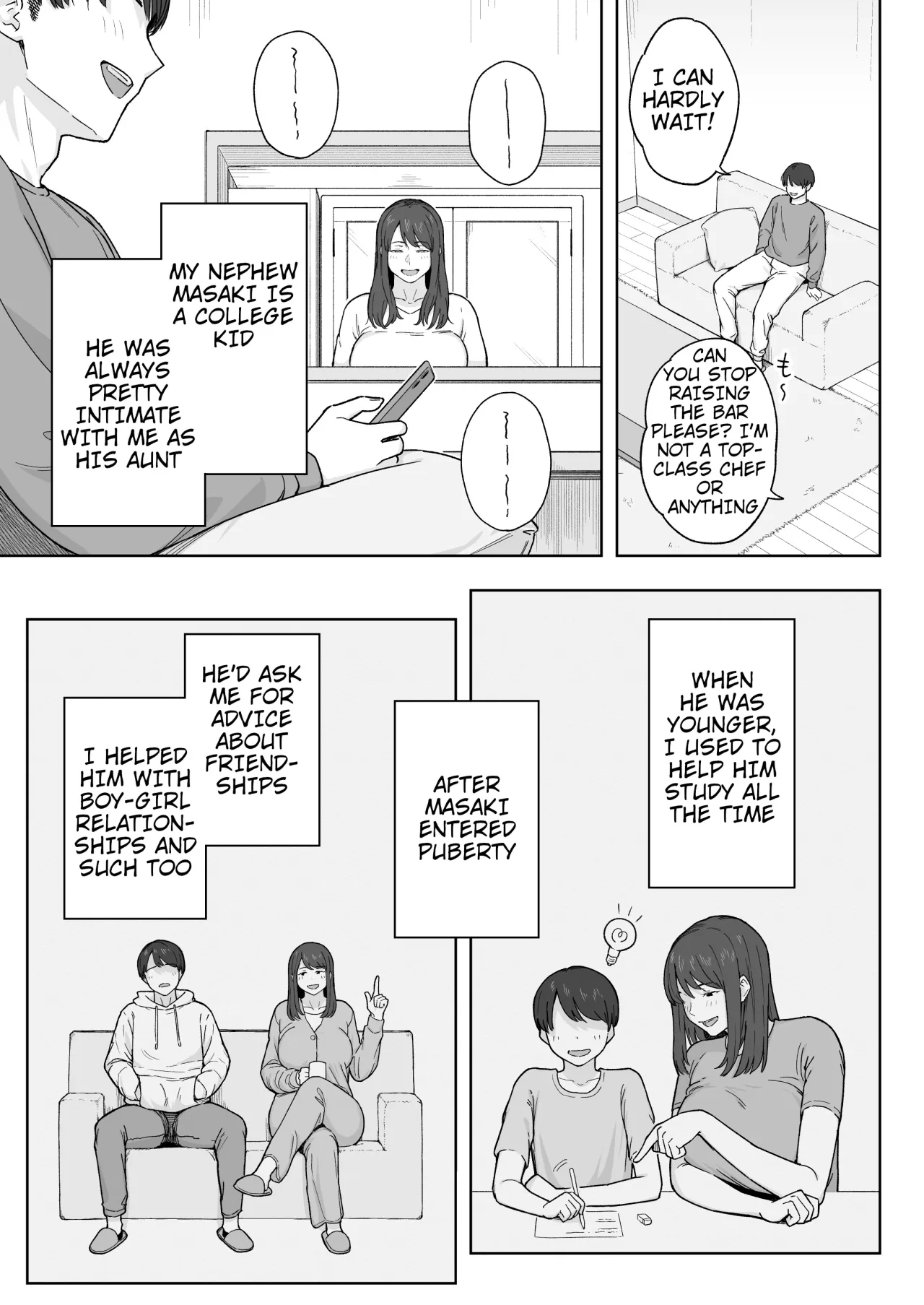 Yuuhan no Ato wa Oba-chan to 4