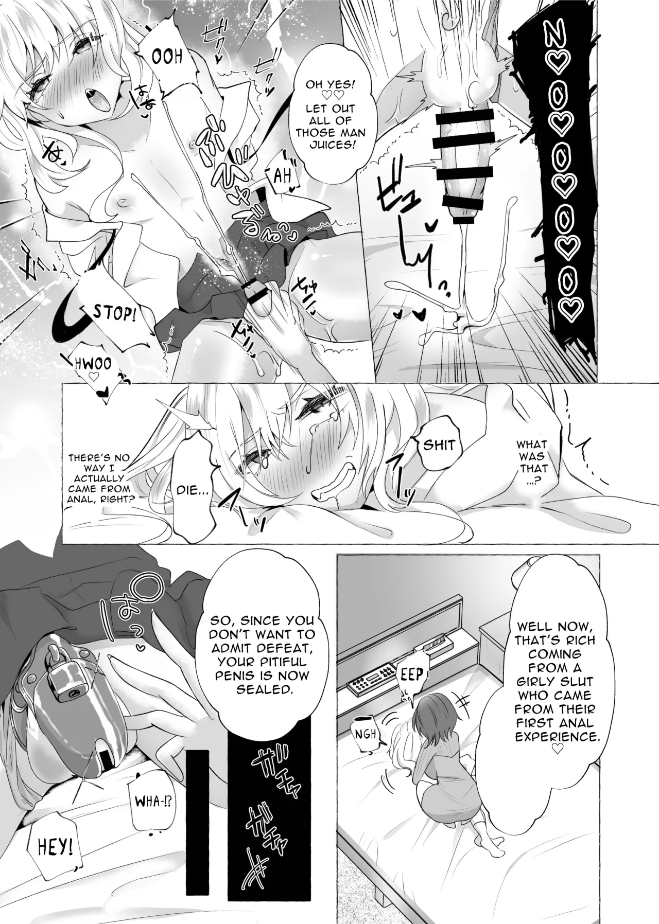 Yuuri 100% Feminization ~Crossdressing boy turned to Femswine~ 11