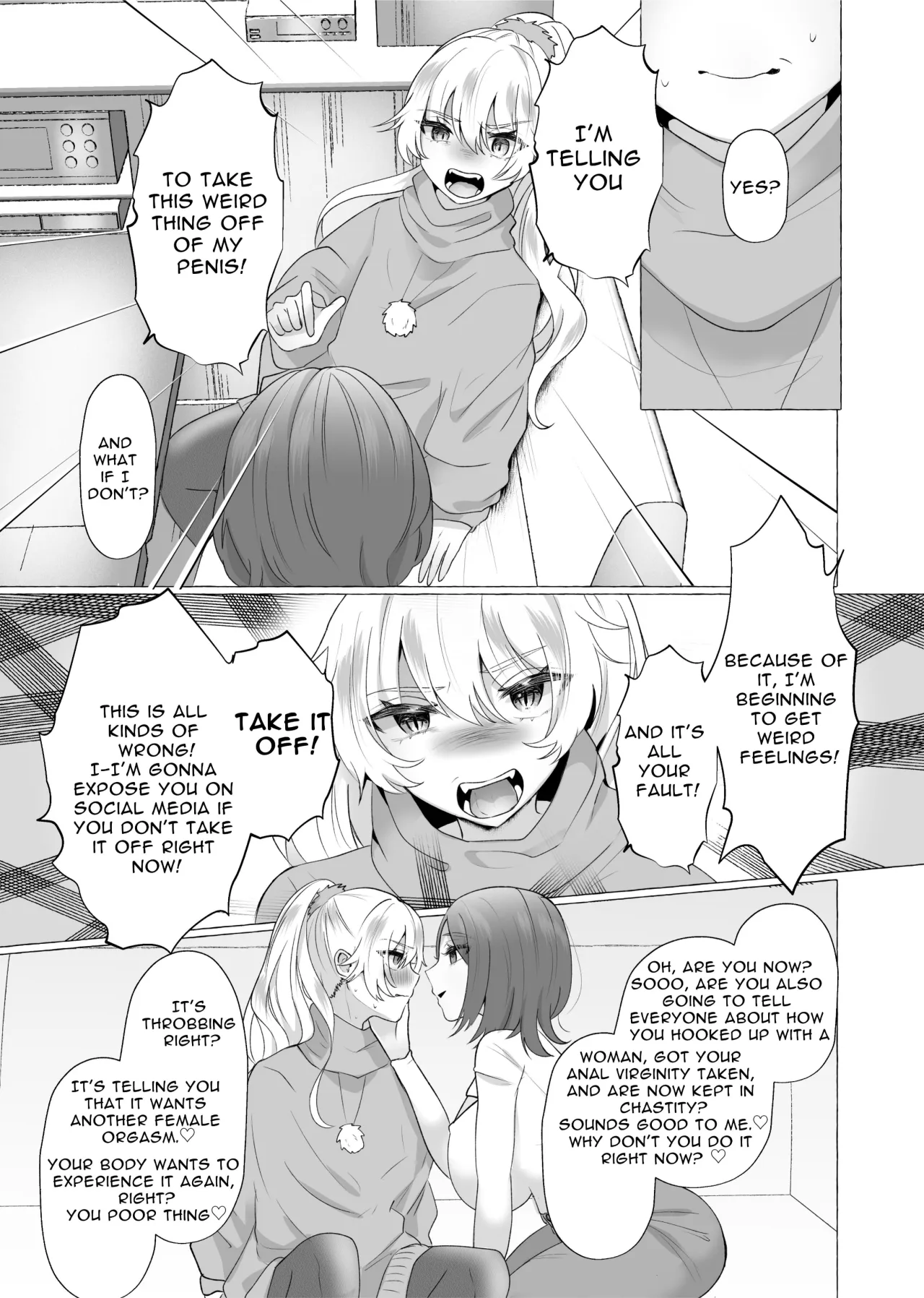 Yuuri 100% Feminization ~Crossdressing boy turned to Femswine~ 15