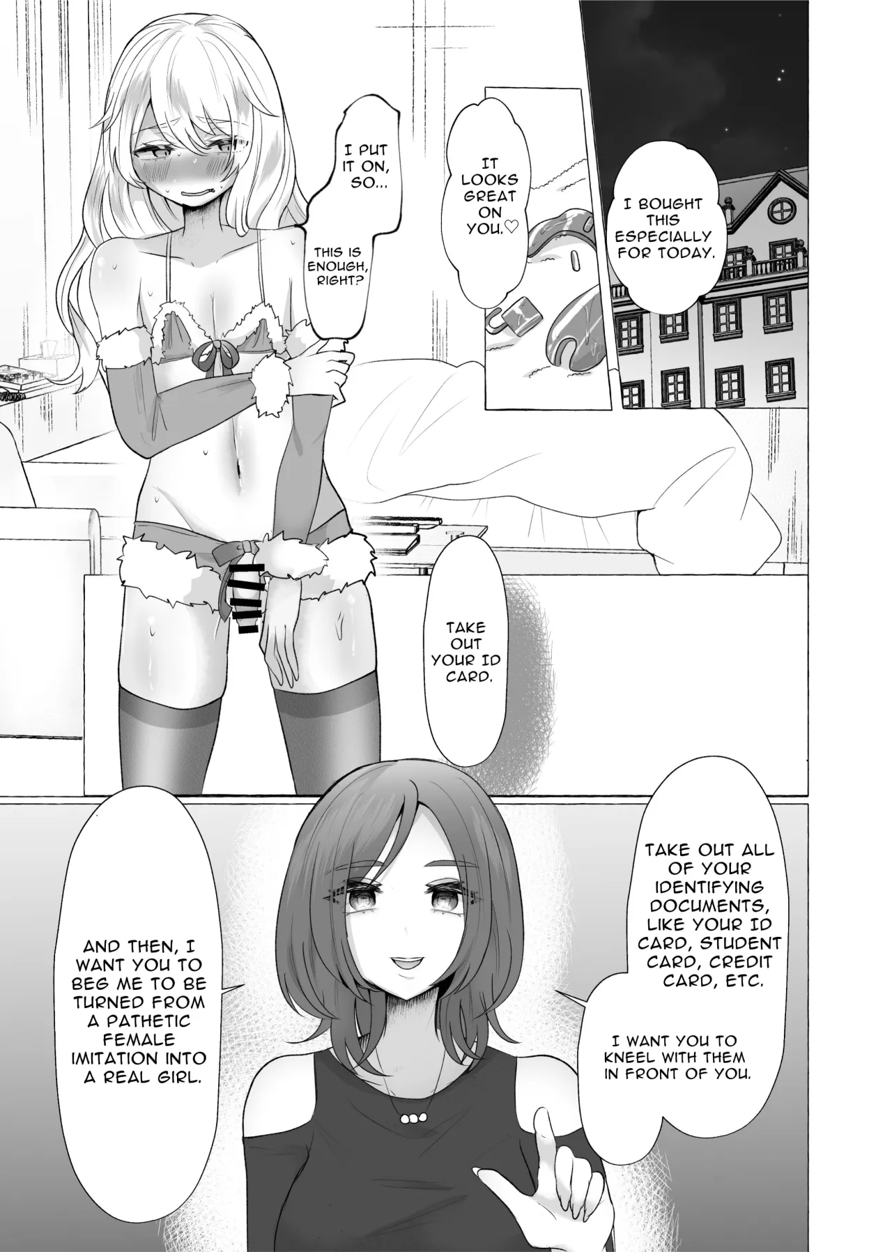 Yuuri 100% Feminization ~Crossdressing boy turned to Femswine~ 21