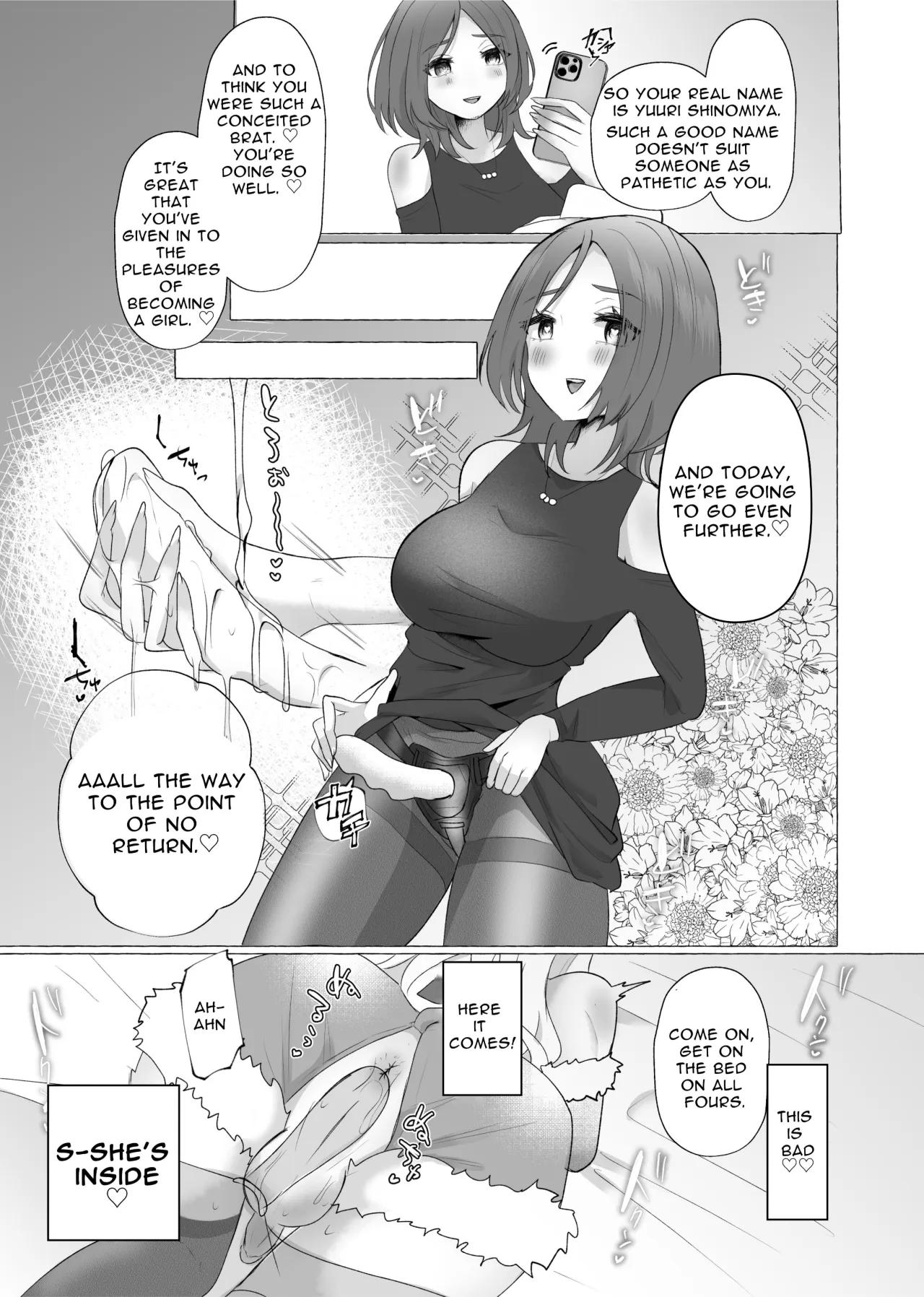 Yuuri 100% Feminization ~Crossdressing boy turned to Femswine~ 23