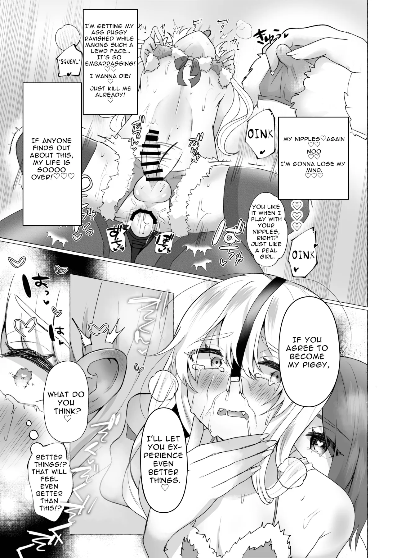 Yuuri 100% Feminization ~Crossdressing boy turned to Femswine~ 27