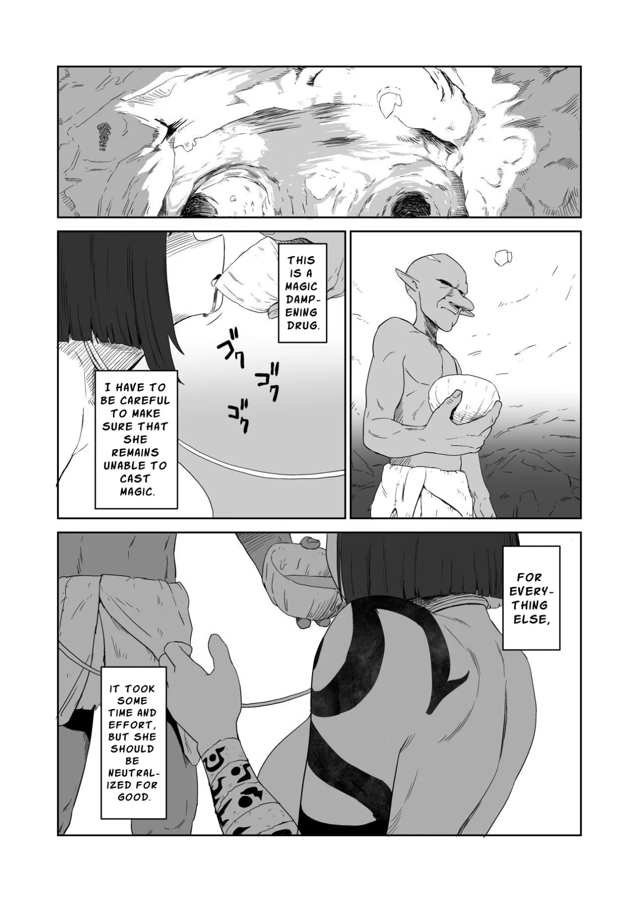 Zako-kan Nerai no Do-M Onna Kishi ga Hontou ni Goblin Dorei ni Sareru Hanashi 110