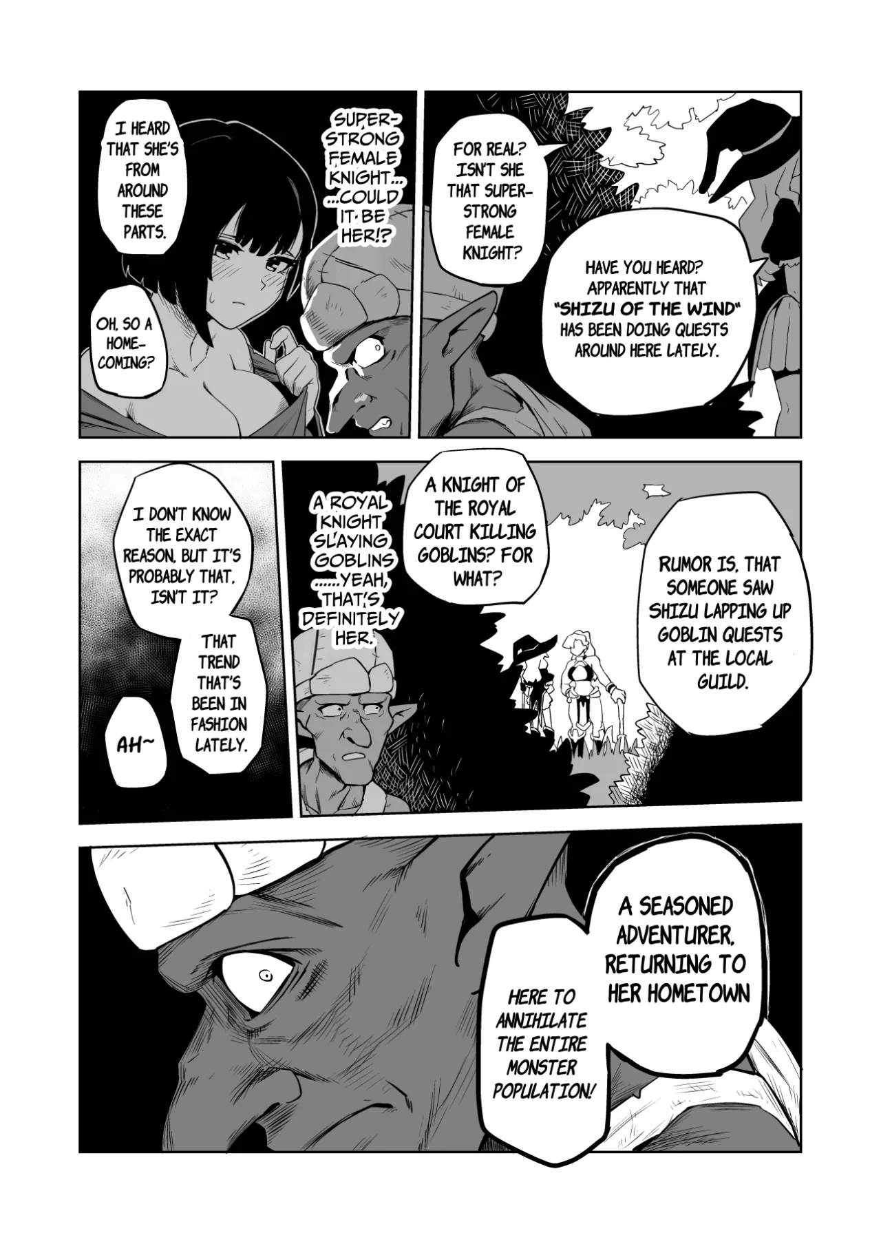 Zako-kan Nerai no Do-M Onna Kishi ga Hontou ni Goblin Dorei ni Sareru Hanashi 12