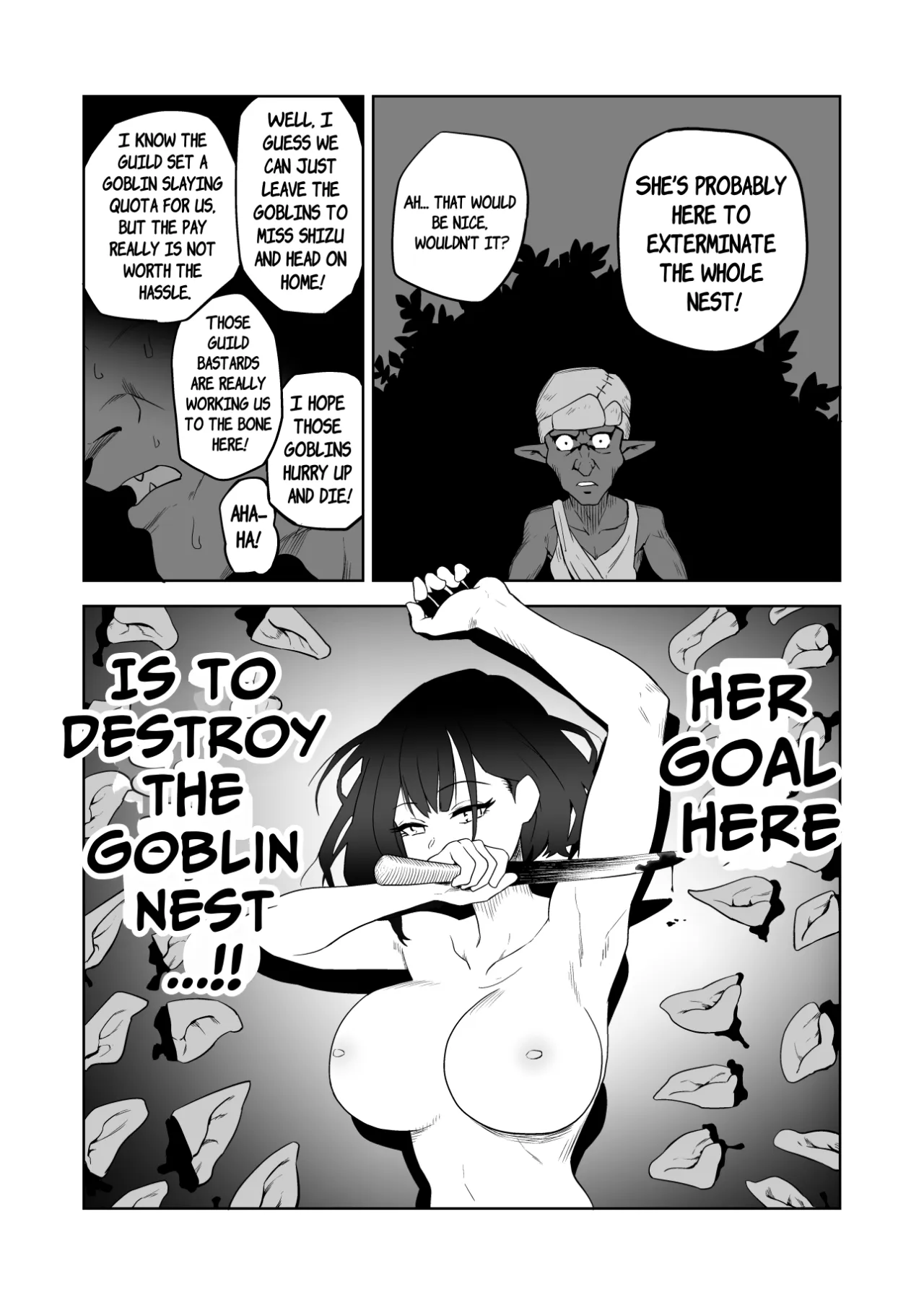 Zako-kan Nerai no Do-M Onna Kishi ga Hontou ni Goblin Dorei ni Sareru Hanashi 13