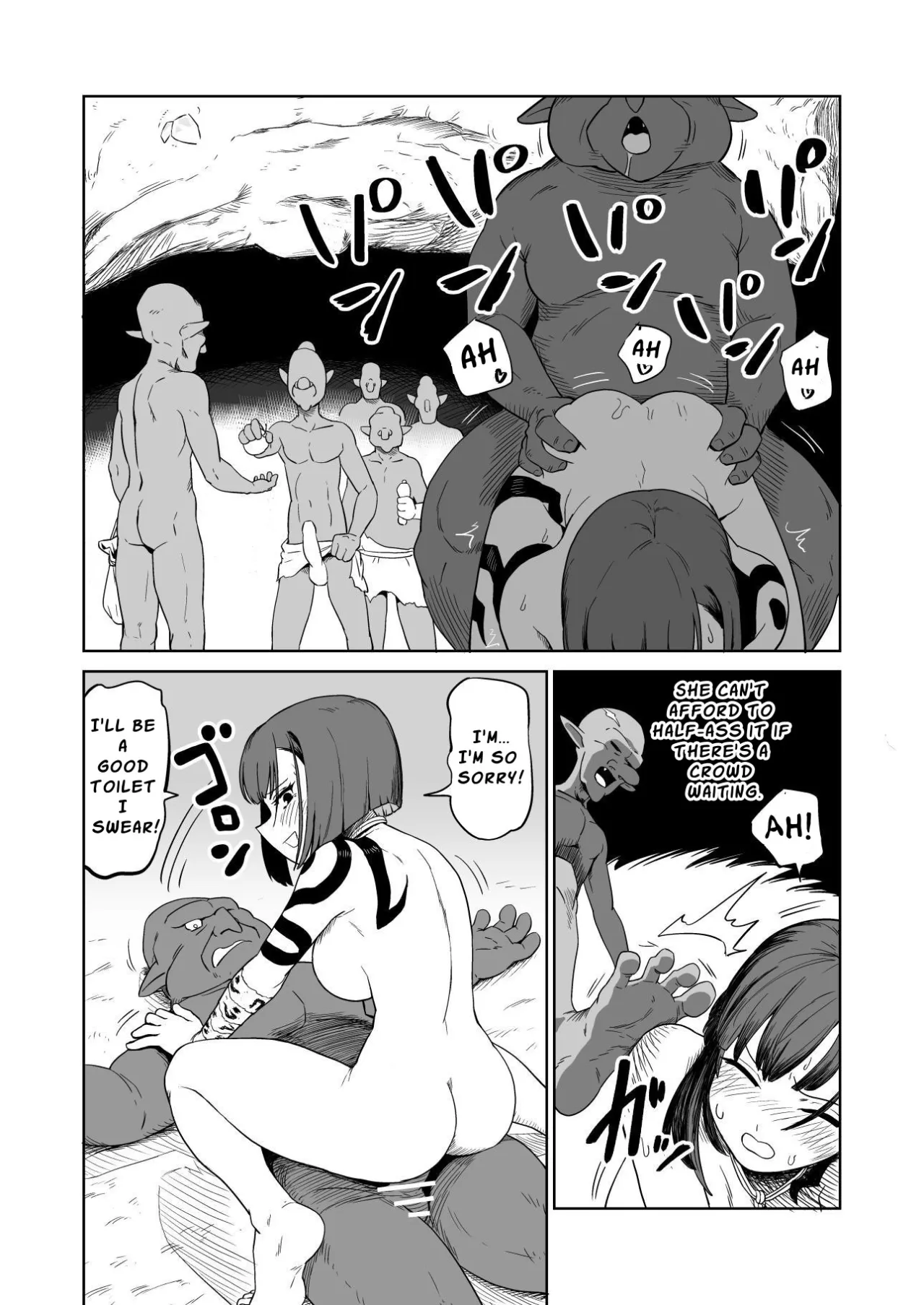 Zako-kan Nerai no Do-M Onna Kishi ga Hontou ni Goblin Dorei ni Sareru Hanashi 122