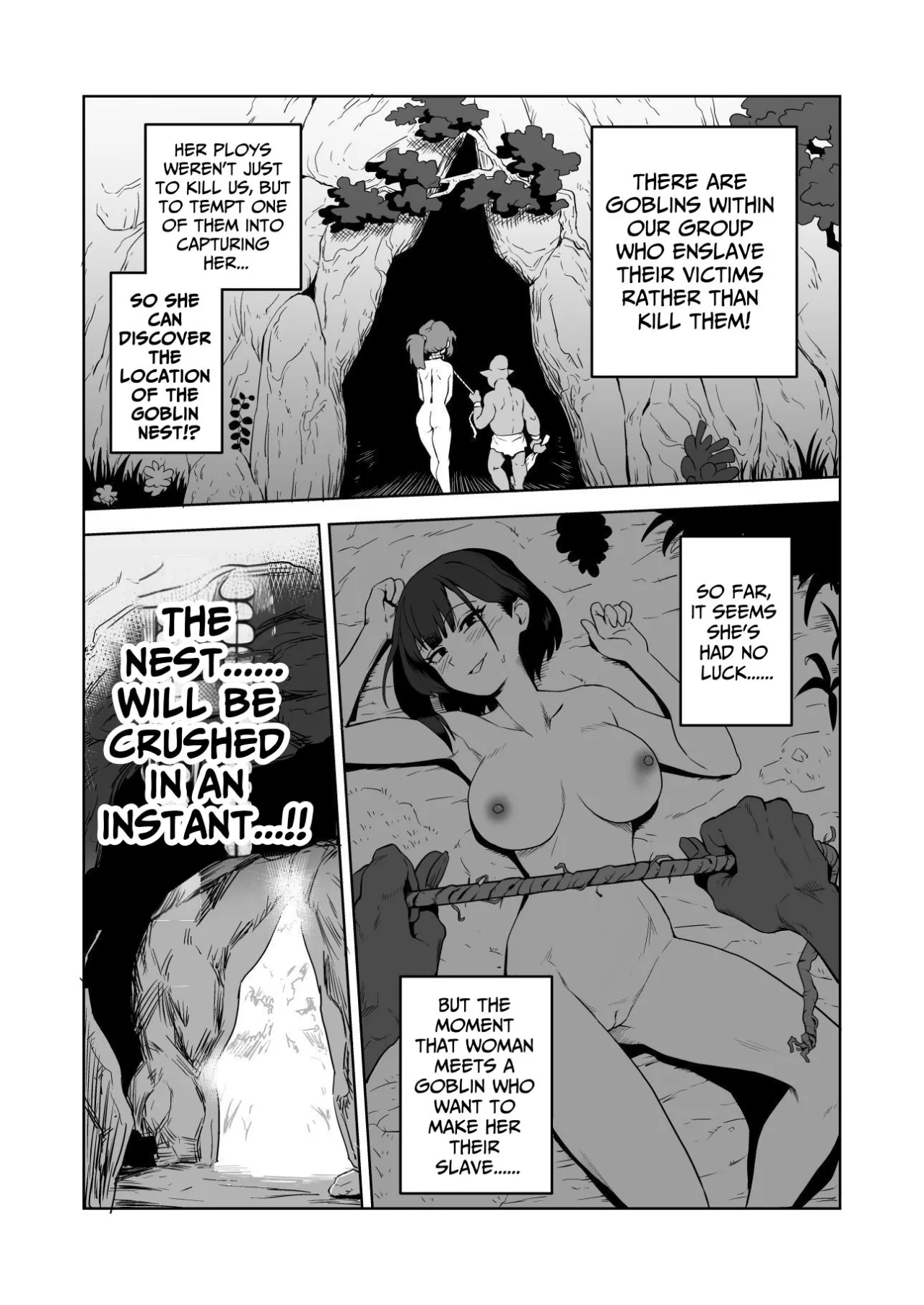 Zako-kan Nerai no Do-M Onna Kishi ga Hontou ni Goblin Dorei ni Sareru Hanashi 14