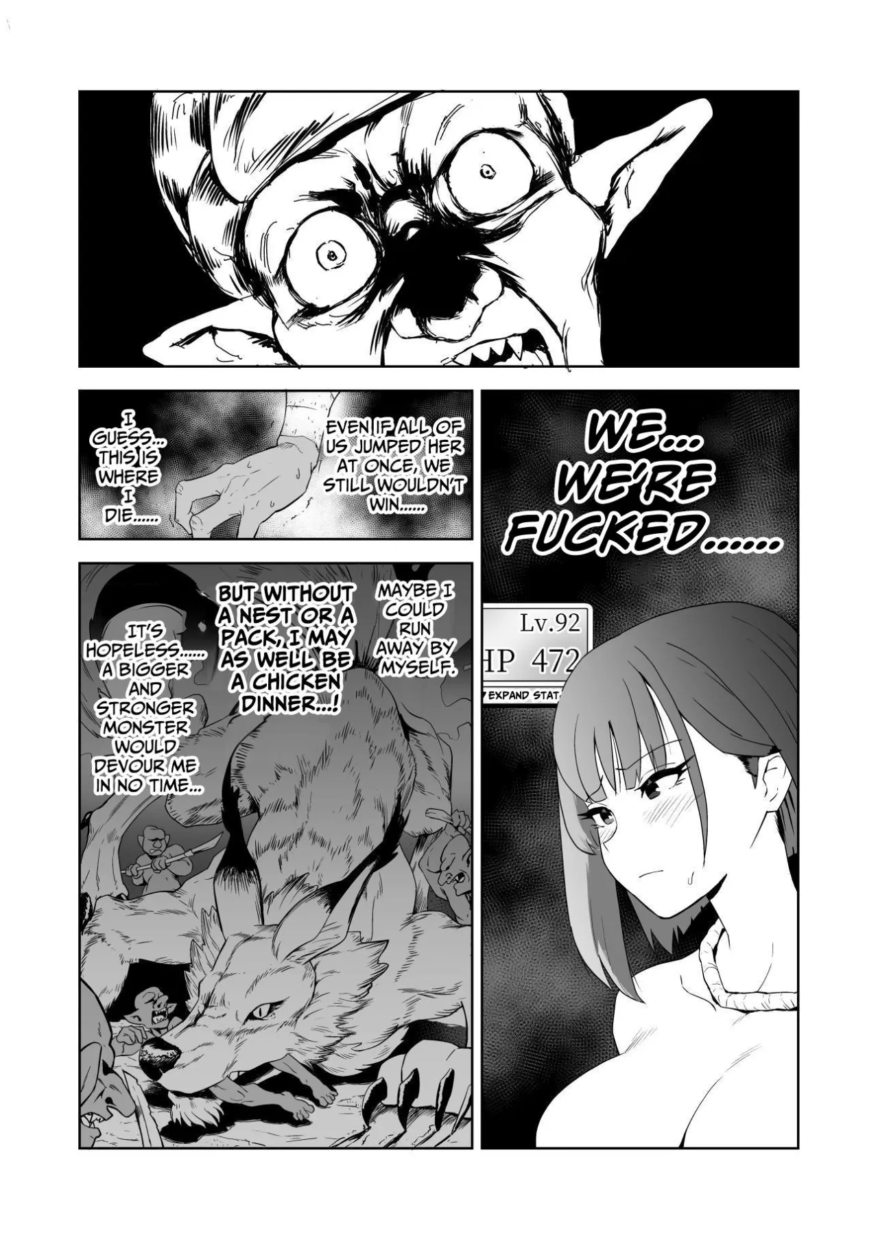 Zako-kan Nerai no Do-M Onna Kishi ga Hontou ni Goblin Dorei ni Sareru Hanashi 17