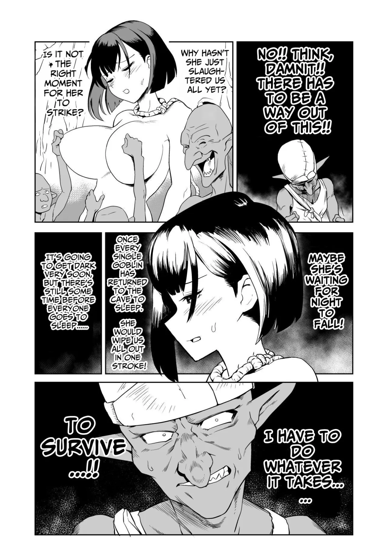 Zako-kan Nerai no Do-M Onna Kishi ga Hontou ni Goblin Dorei ni Sareru Hanashi 18