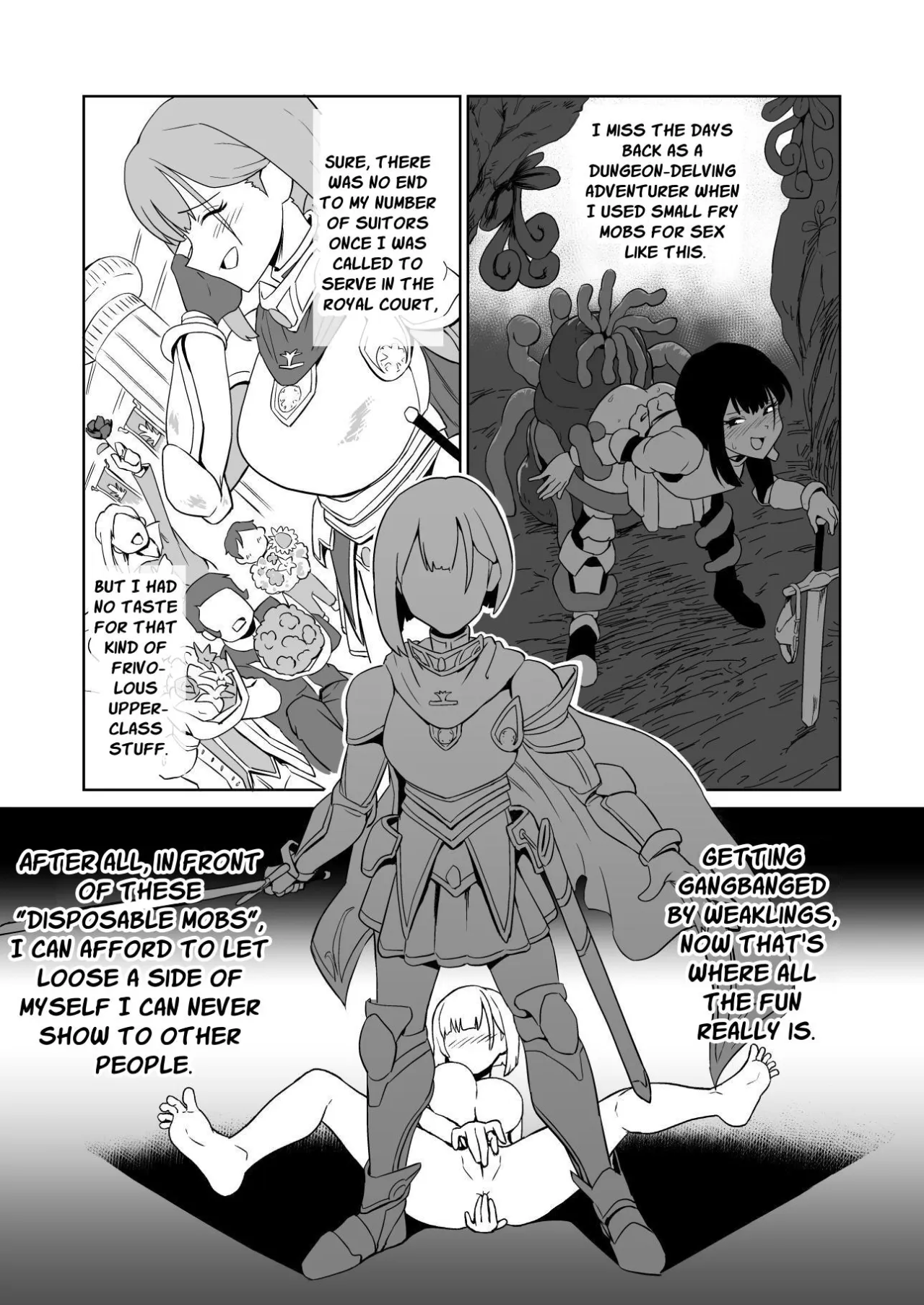 Zako-kan Nerai no Do-M Onna Kishi ga Hontou ni Goblin Dorei ni Sareru Hanashi 21